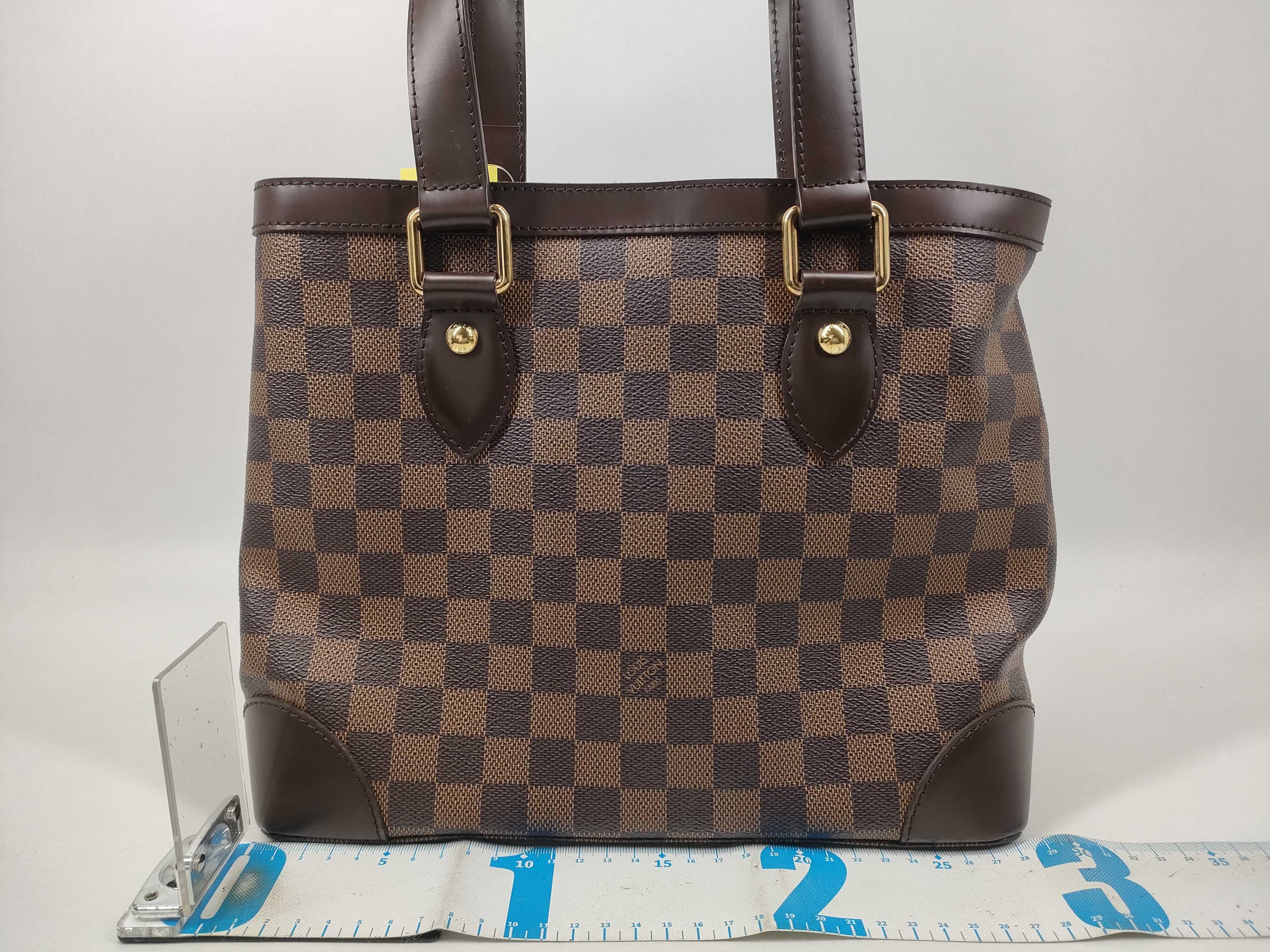 【水曜終了】(10229_0082)LOUIS VUITTON ダミエ ハムステッドPM トートバッグ