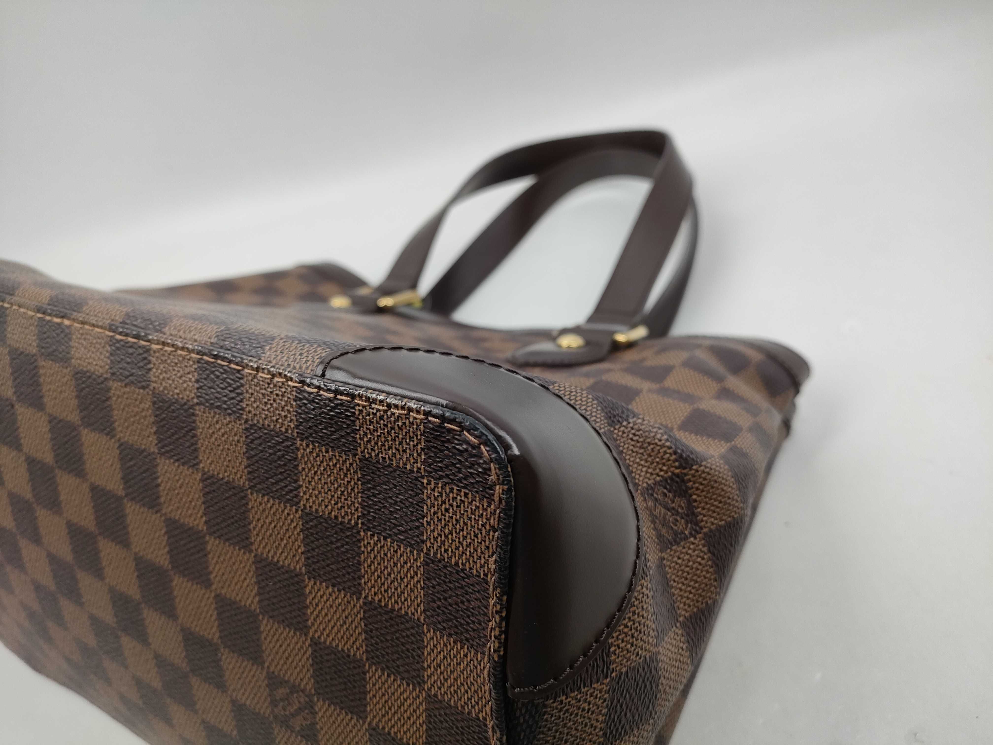 【水曜終了】(10229_0082)LOUIS VUITTON ダミエ ハムステッドPM トートバッグ