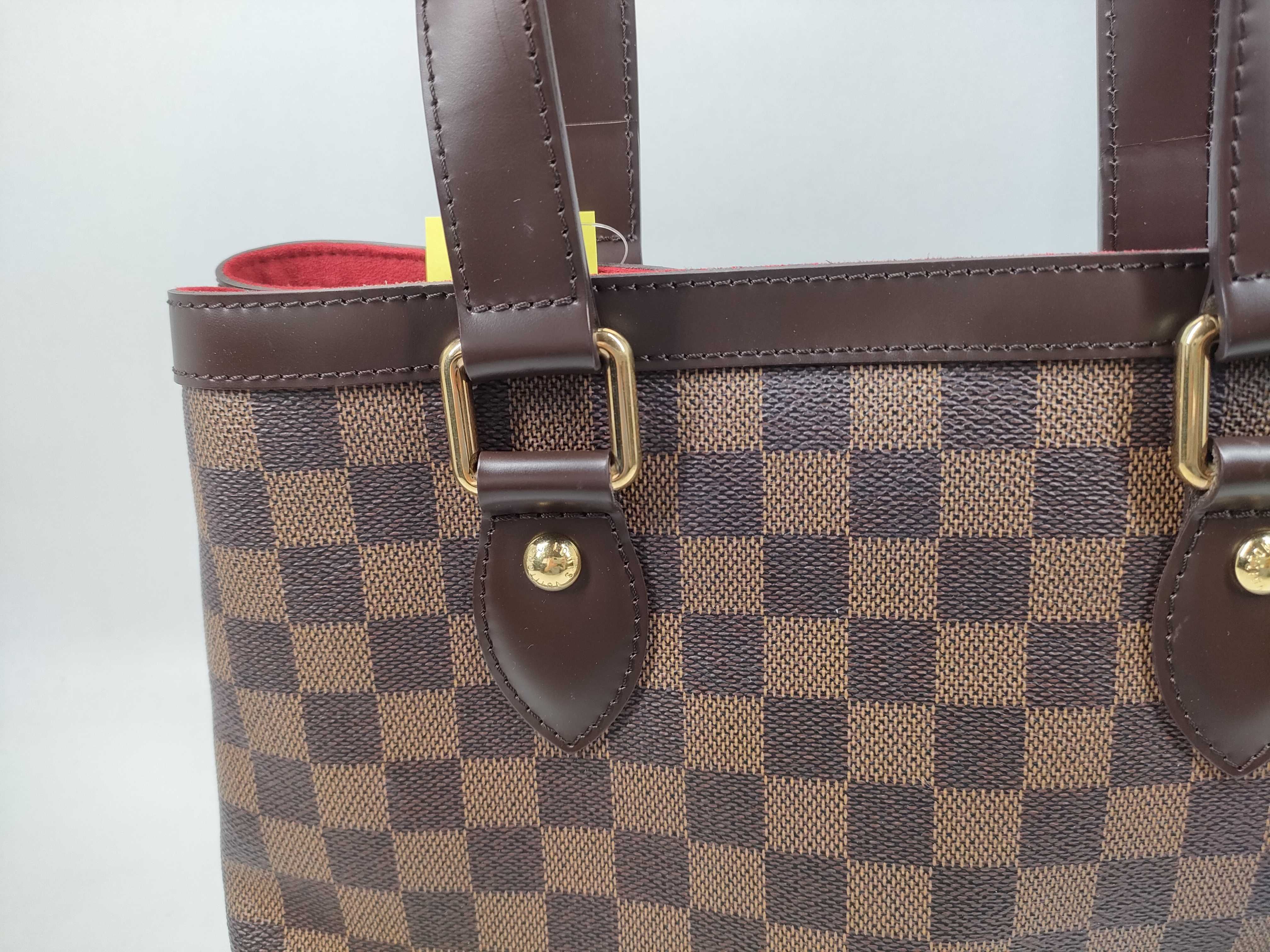 【水曜終了】(10229_0082)LOUIS VUITTON ダミエ ハムステッドPM トートバッグ