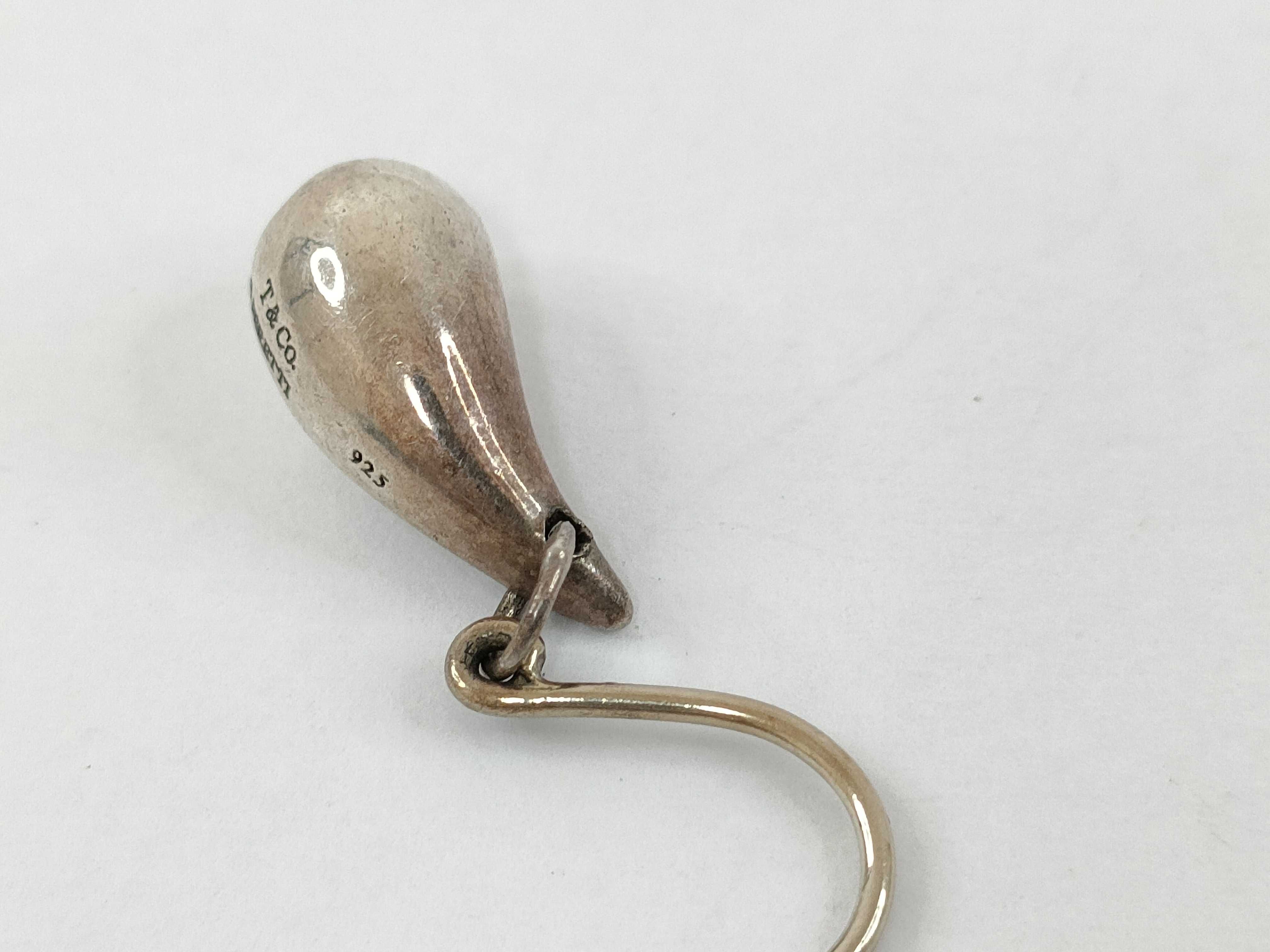 【水曜終了】(10221_0442)Tiffany&Co. ティアドロップ ティアドロップ SV925 3.8g ピアス