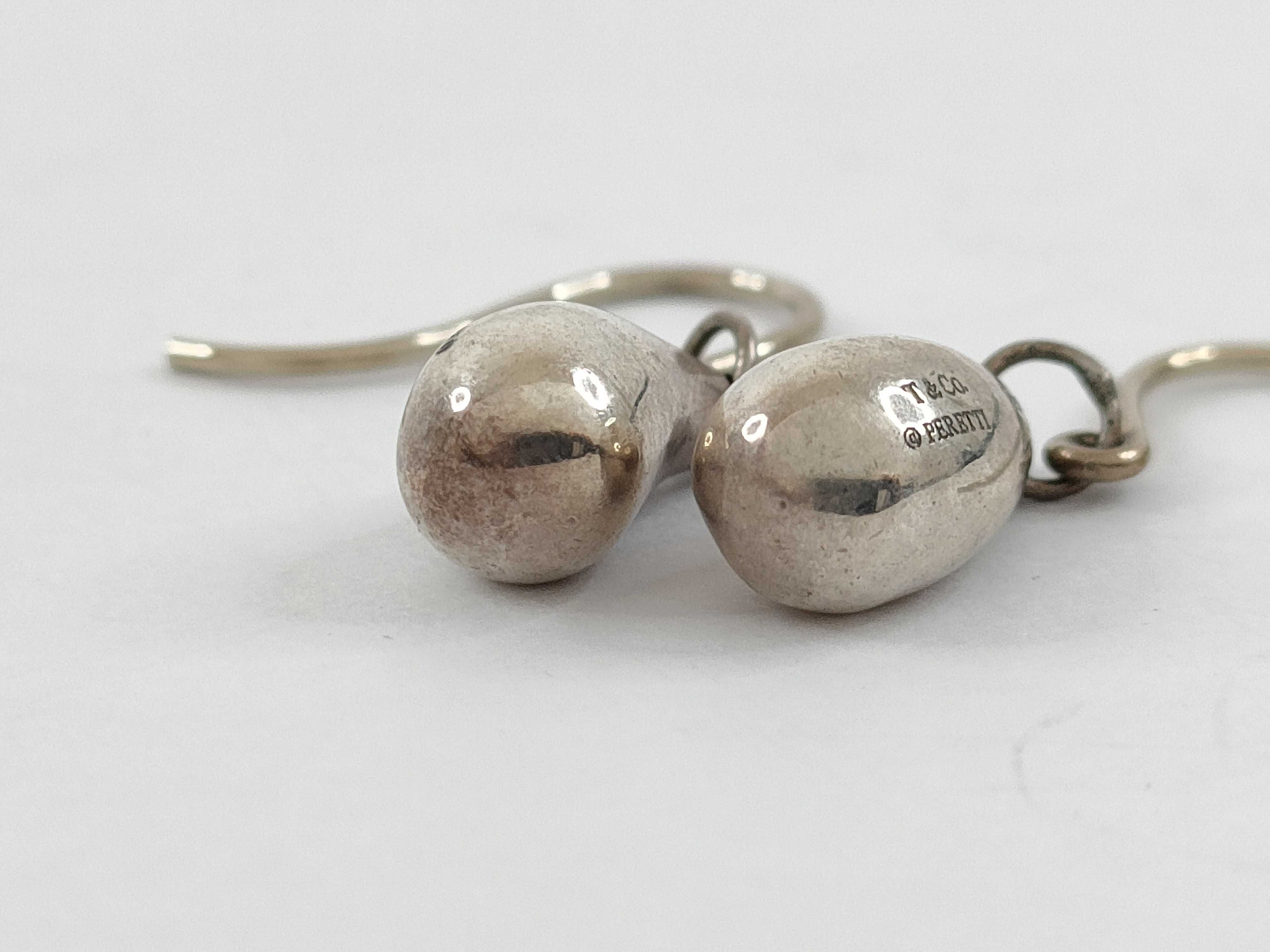 【水曜終了】(10221_0442)Tiffany&Co. ティアドロップ ティアドロップ SV925 3.8g ピアス