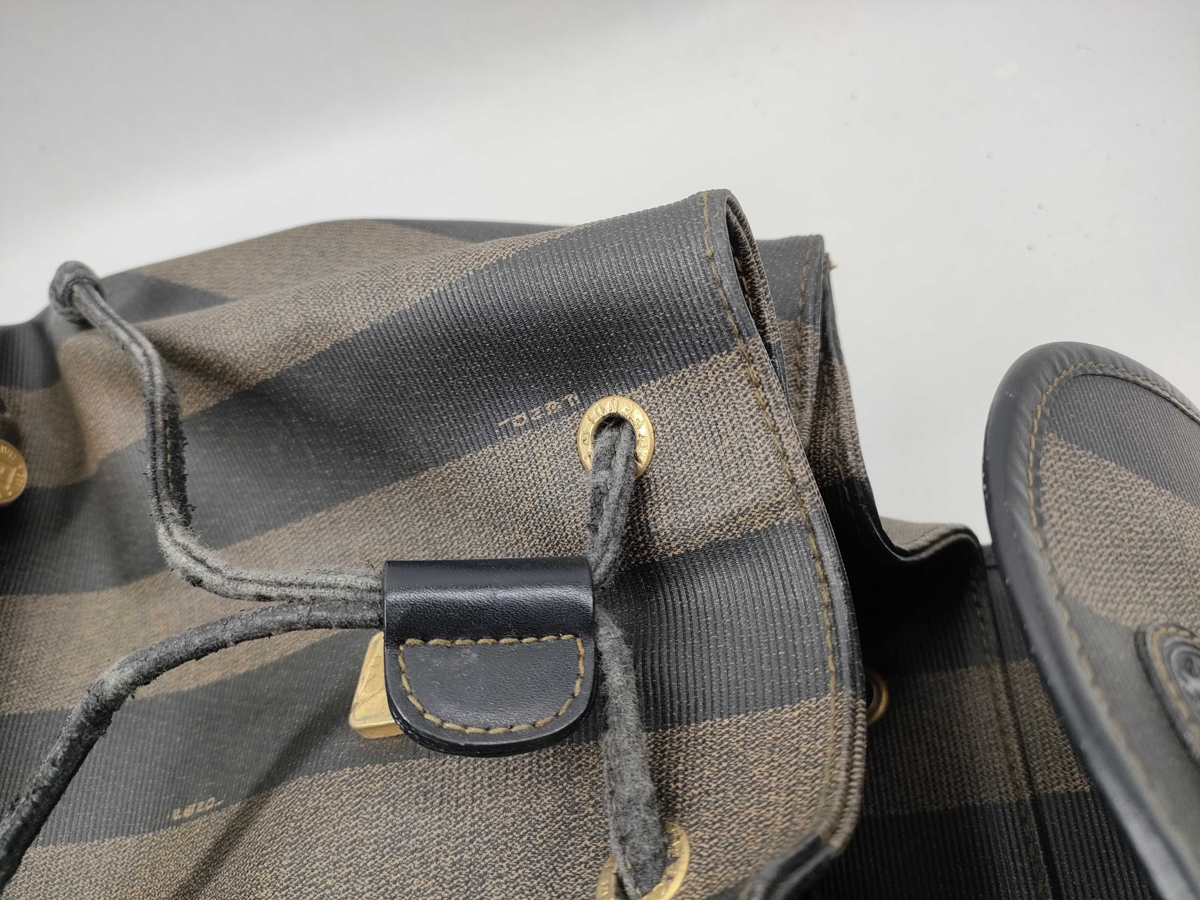 【水曜終了】(10230_0354)FENDI ペカン柄 バックパック リュックサック