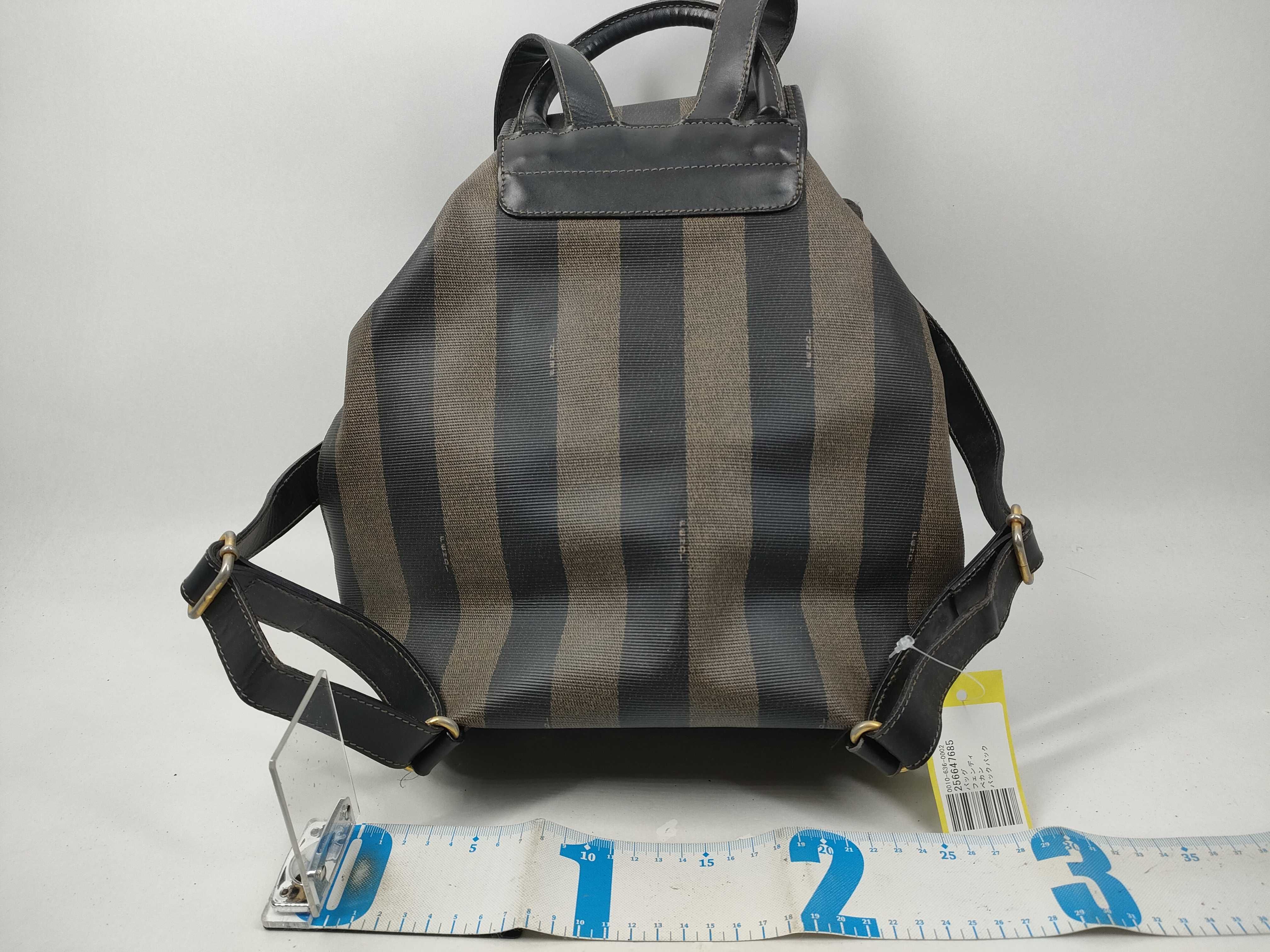 【水曜終了】(10230_0354)FENDI ペカン柄 バックパック リュックサック