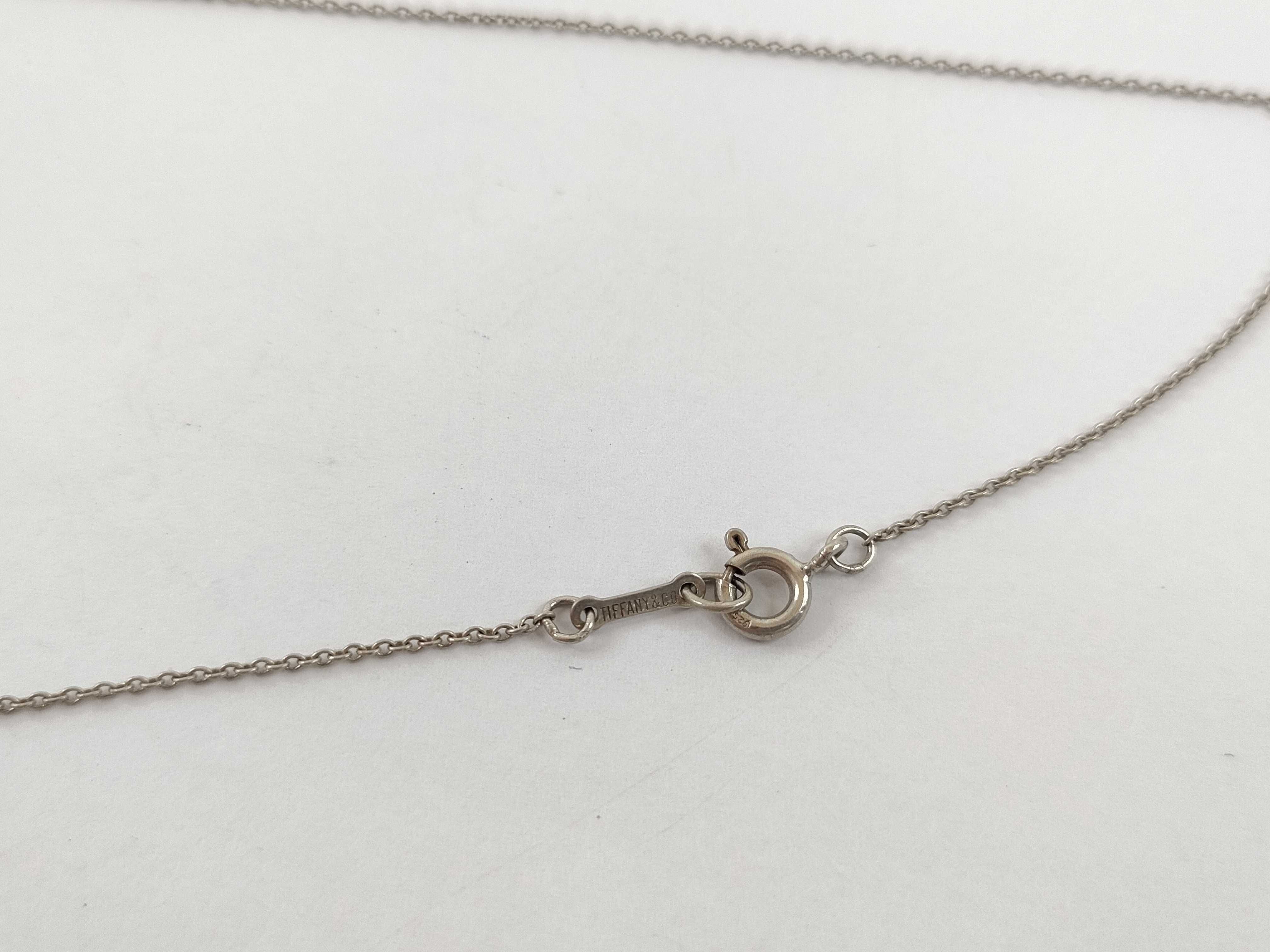 【水曜終了】(10221_0449)Tiffany&Co. ビーン ビーン SV925 7.8g ネックレス