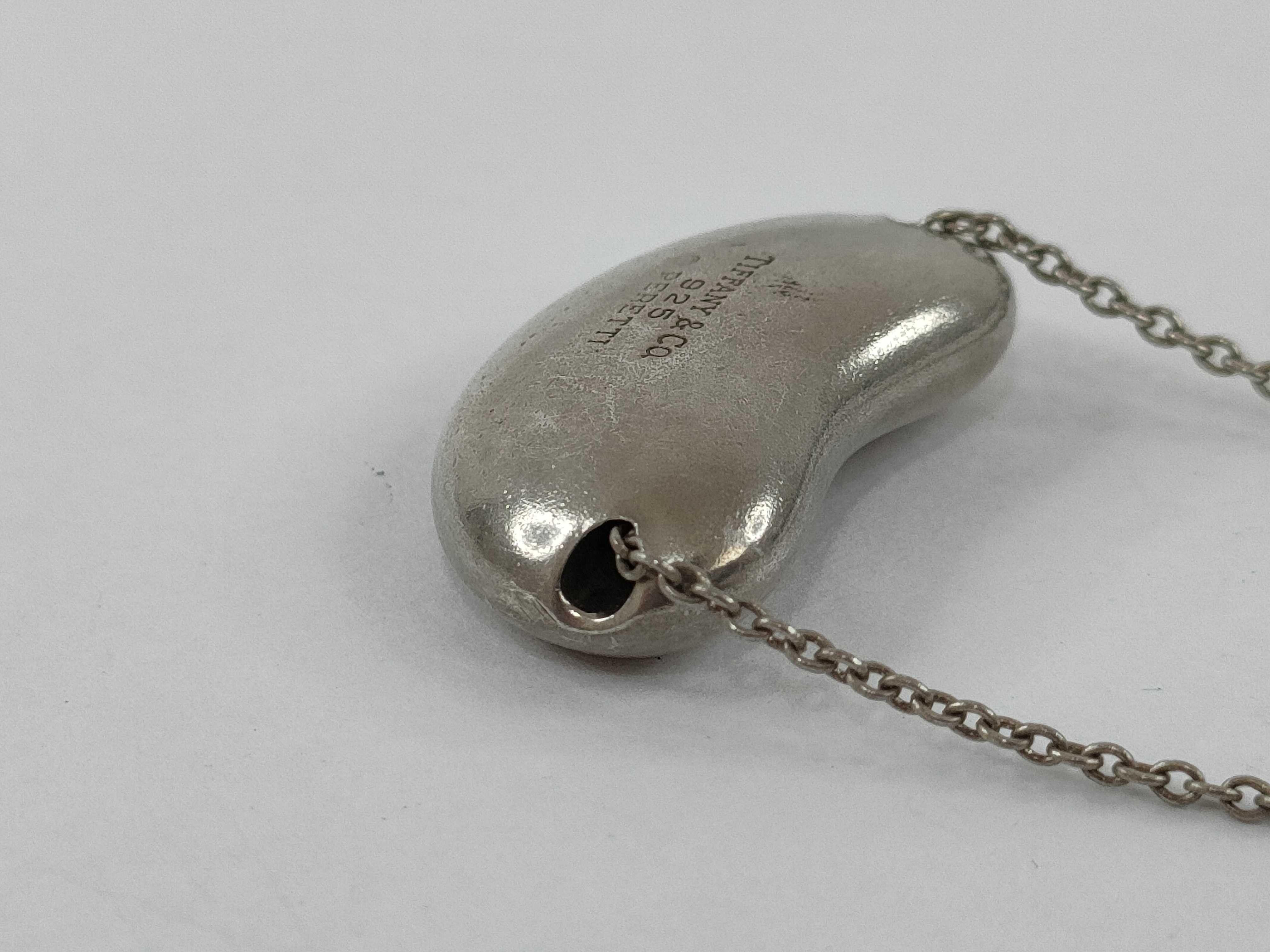 【水曜終了】(10221_0449)Tiffany&Co. ビーン ビーン SV925 7.8g ネックレス