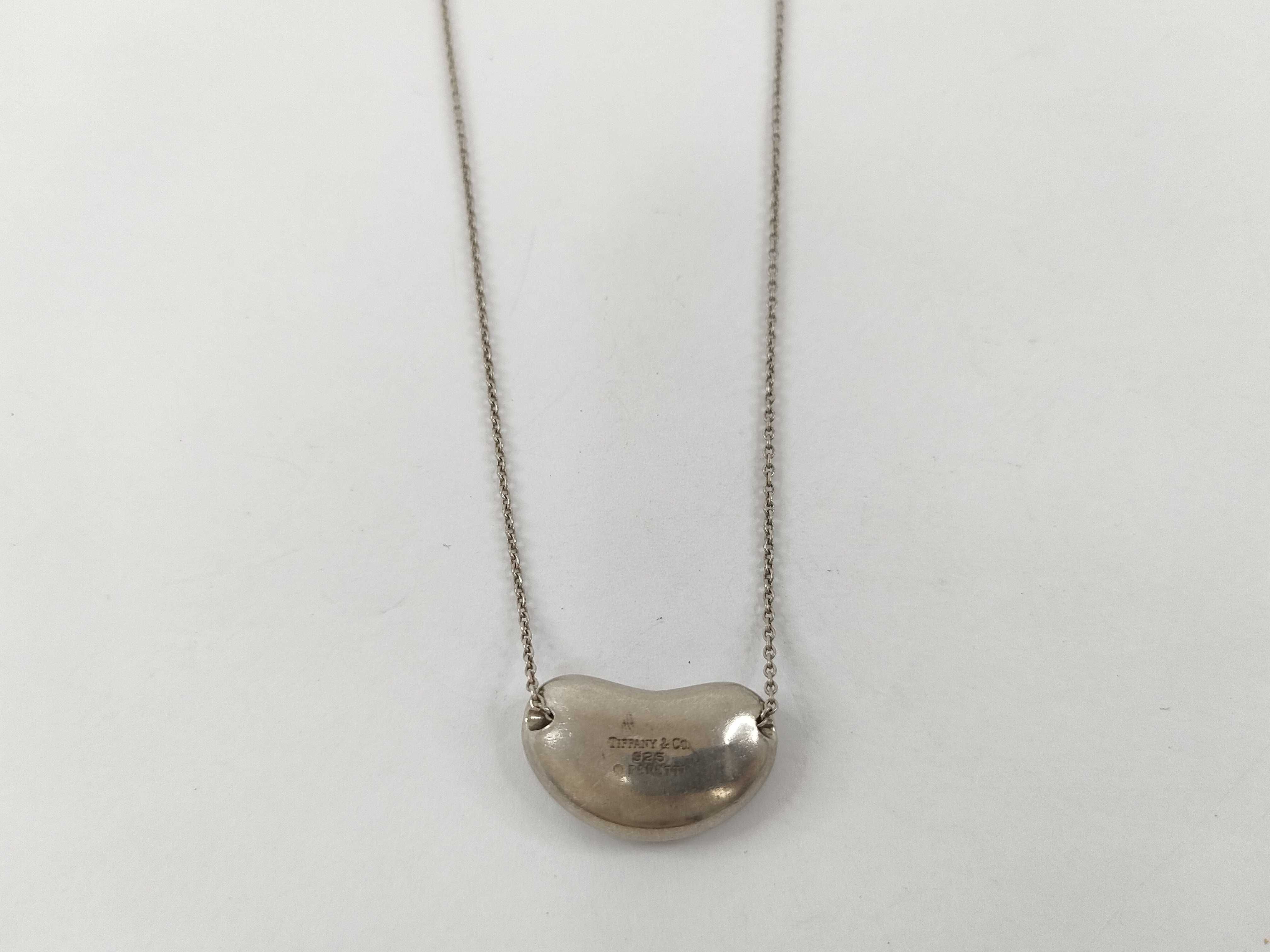 【水曜終了】(10221_0449)Tiffany&Co. ビーン ビーン SV925 7.8g ネックレス