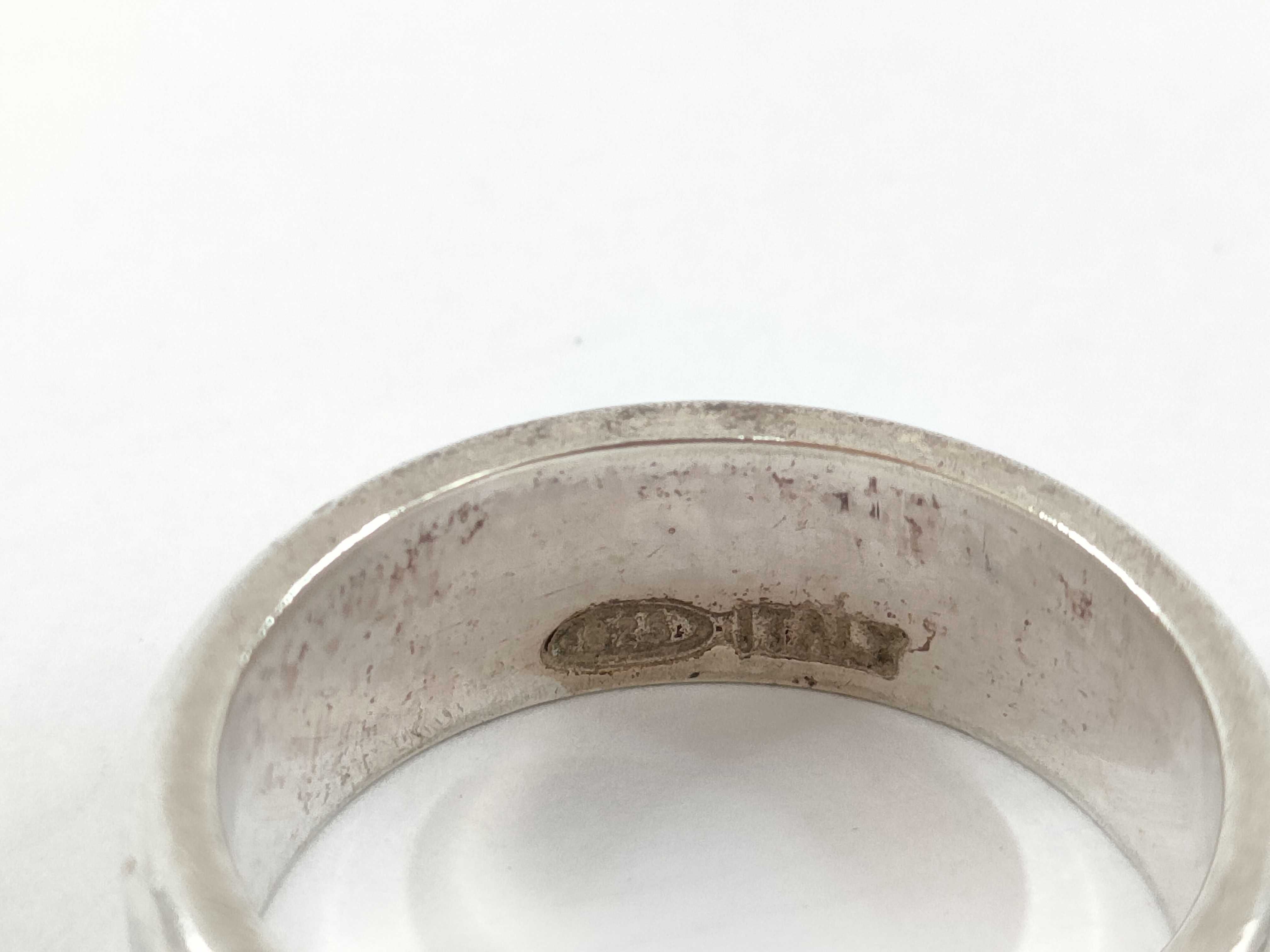 【水曜終了】(10221_0450)Tiffany&Co. アトラス アトラス/ミドル SV925 5.3g リング