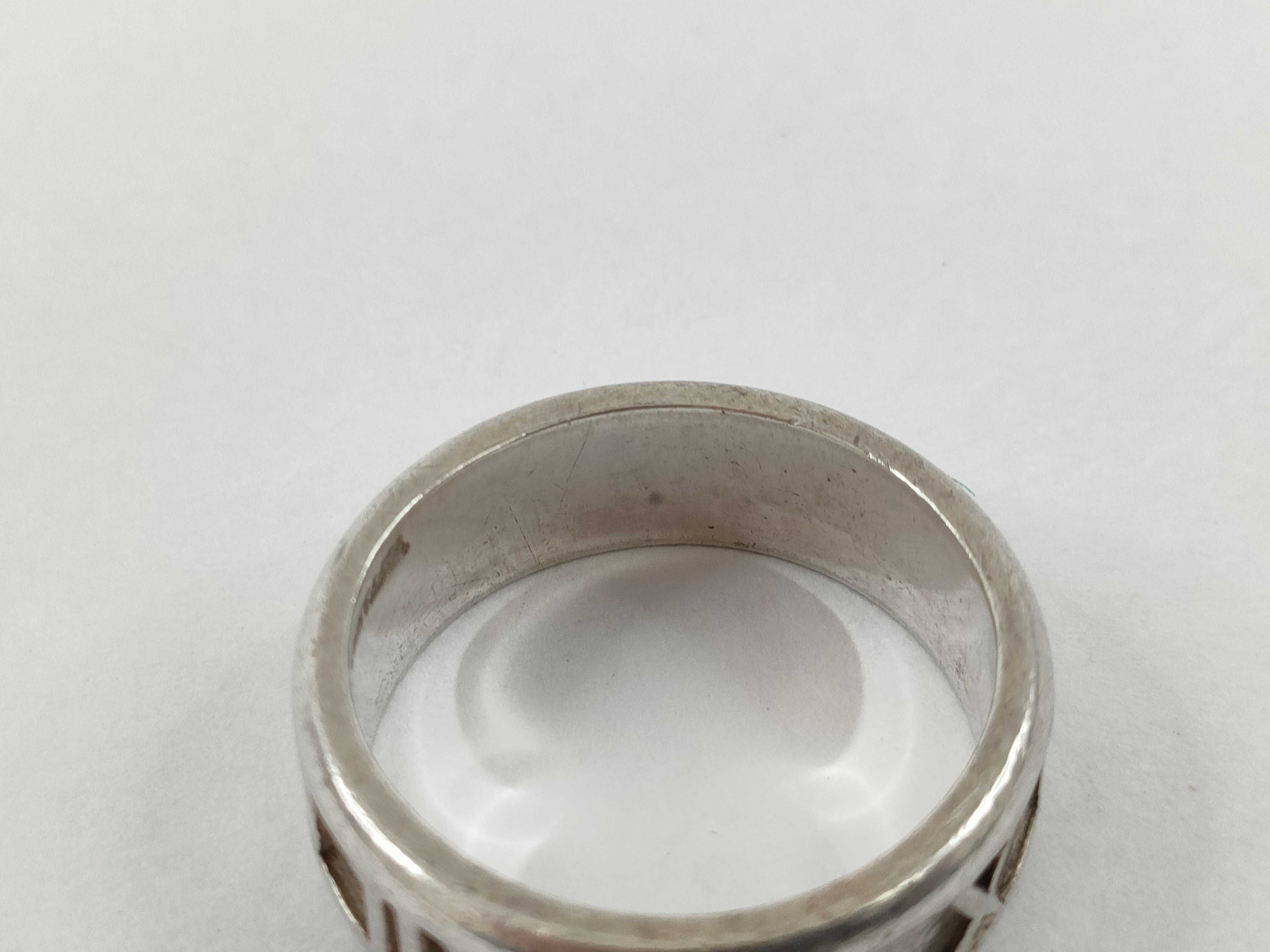 【水曜終了】(10221_0450)Tiffany&Co. アトラス アトラス/ミドル SV925 5.3g リング
