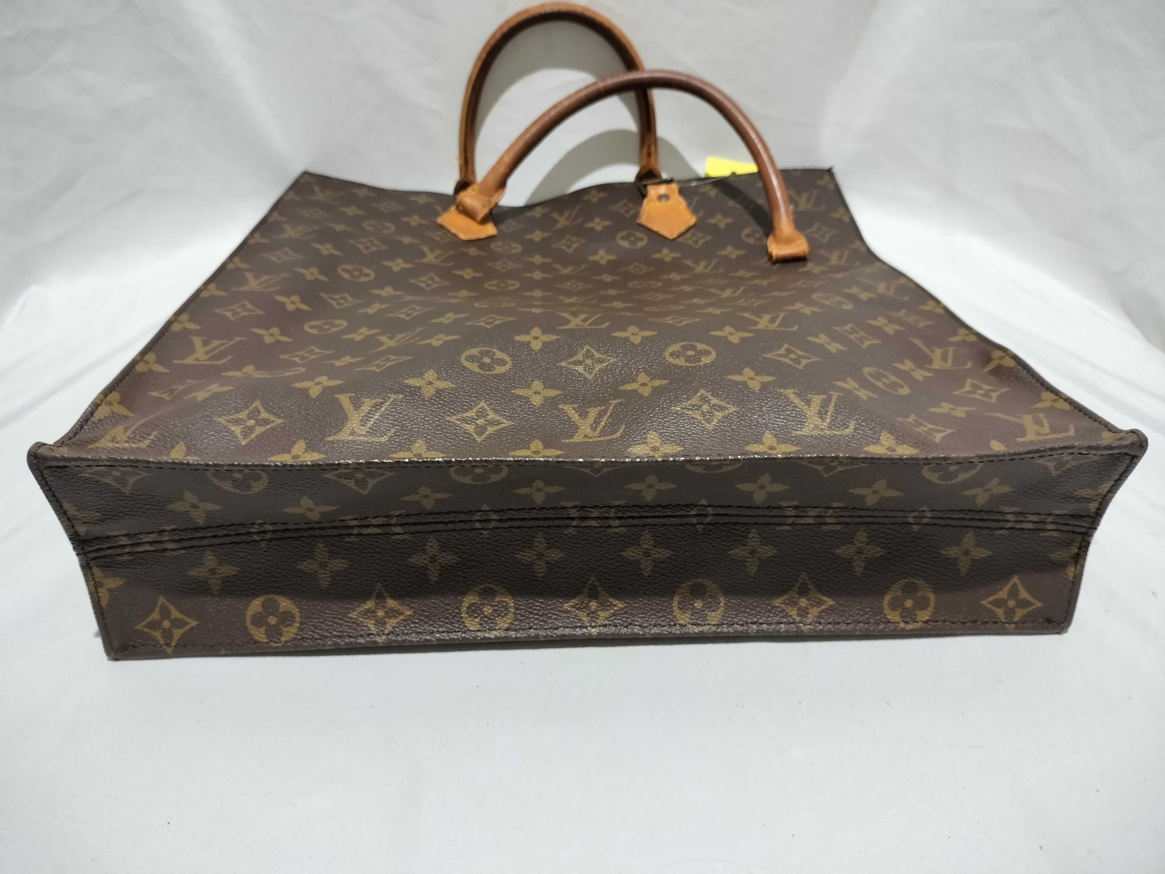【水曜終了】(10223_0072)LOUIS VUITTON モノグラム サックプラ トートバッグ
