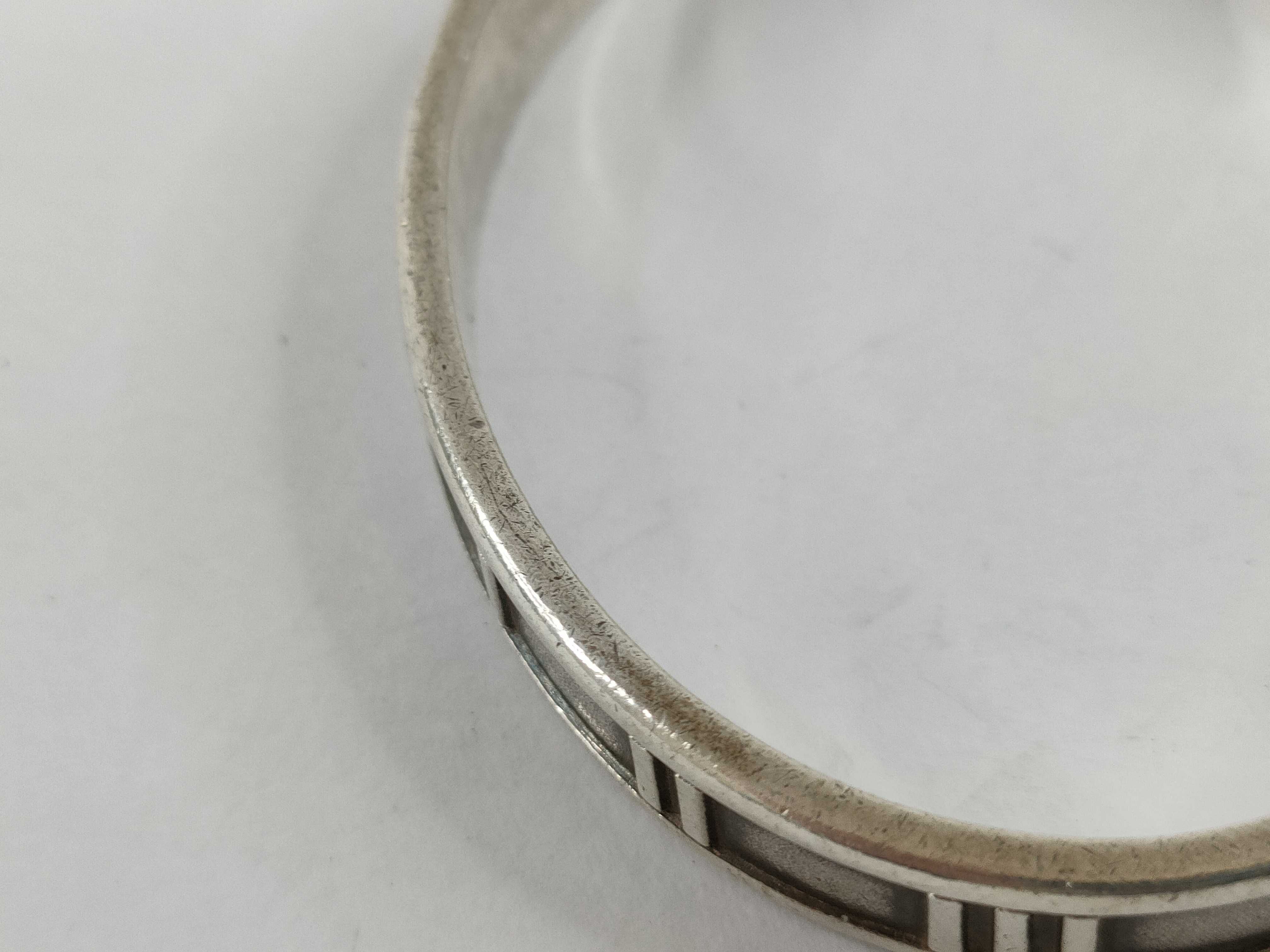【水曜終了】(10221_0452)Tiffany&Co. アトラス アトラス SV925 21.8g ブレスレット・バングル