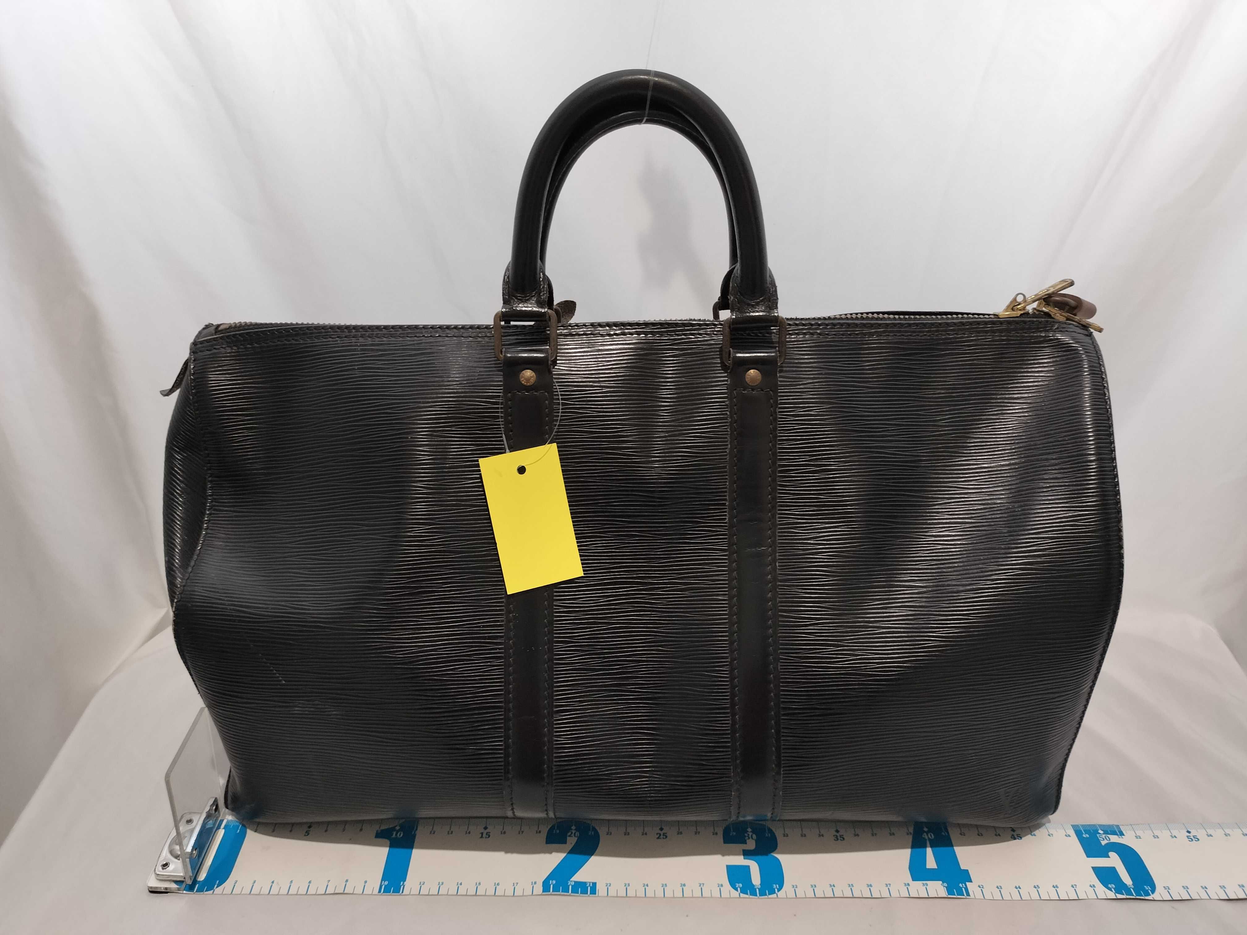 【水曜終了】(10229_0090)LOUIS VUITTON エピ キーポル 45 ボストンバッグ