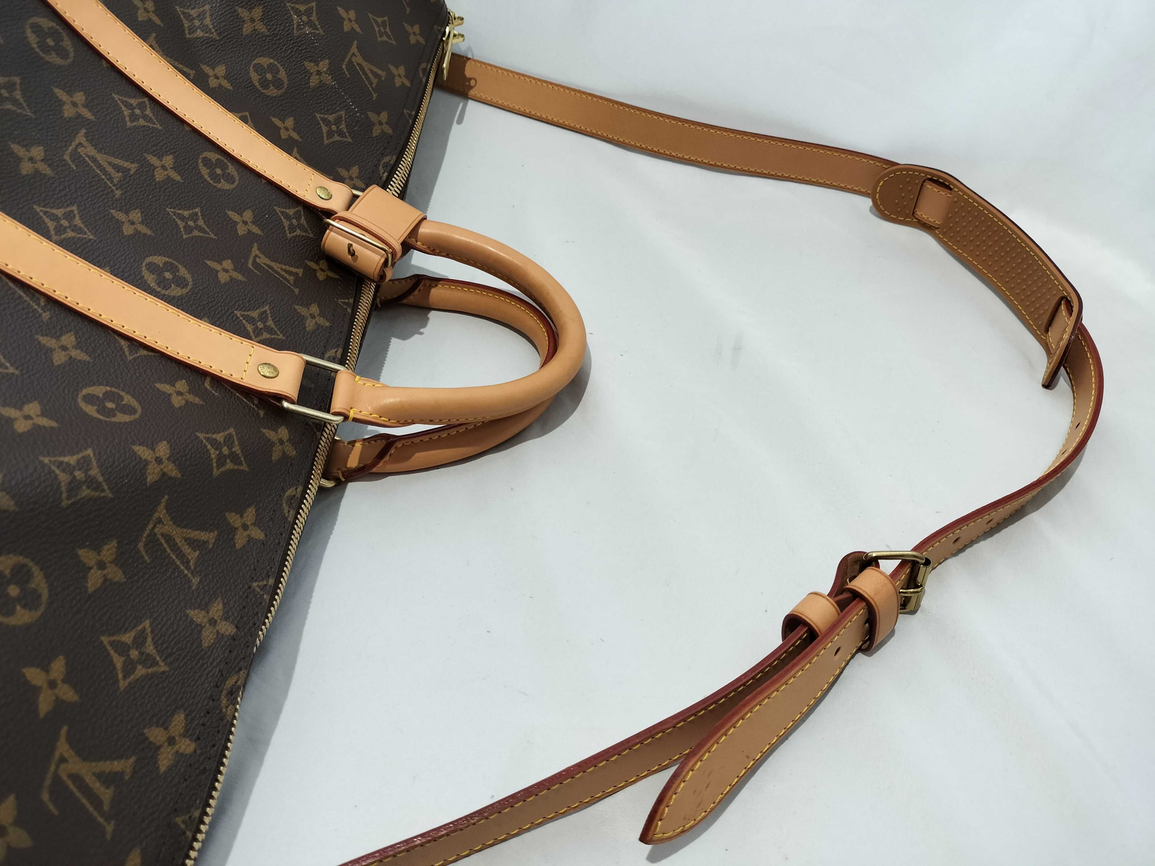 【水曜終了】(10218_0063)LOUIS VUITTON モノグラム M41416 キーポル・バンドリエール55 ボストンバッグ