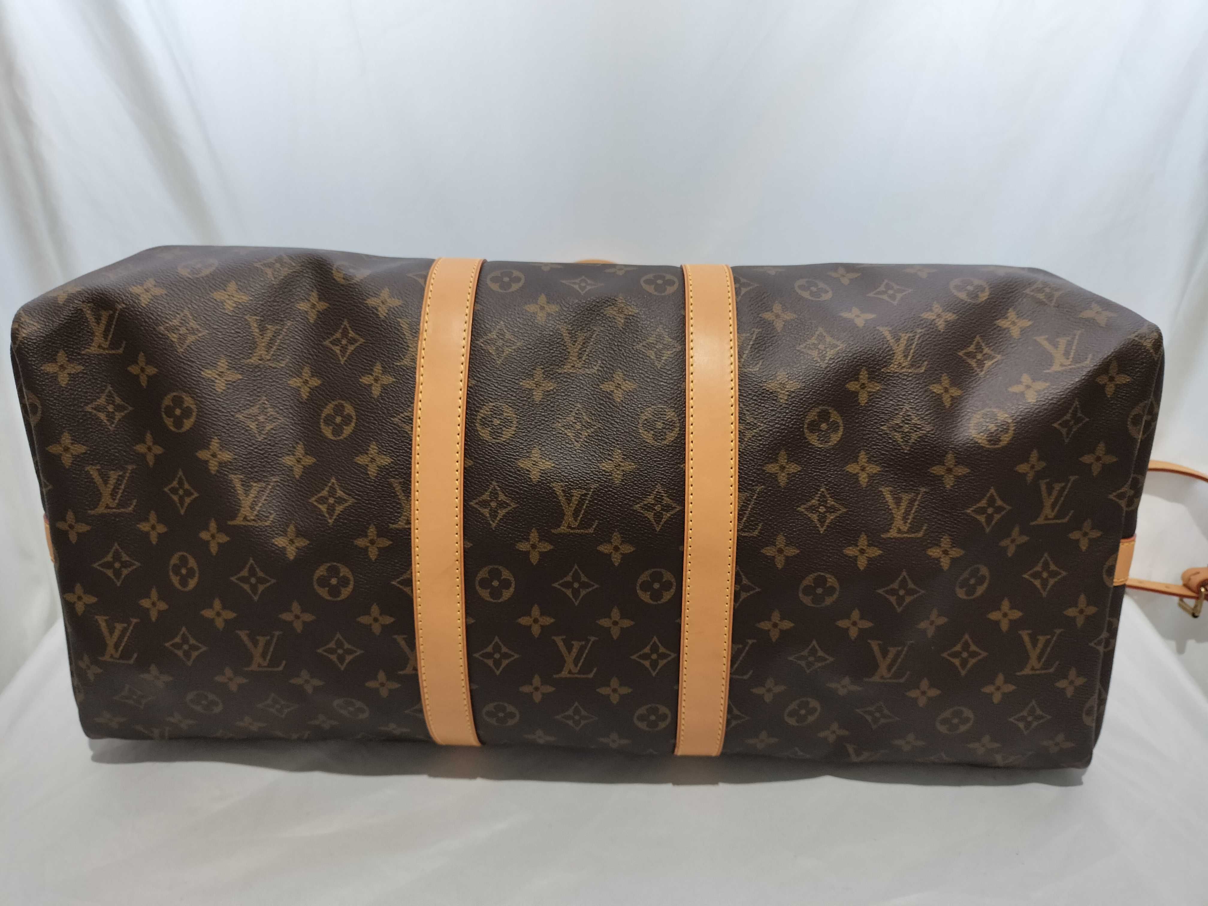 【水曜終了】(10218_0063)LOUIS VUITTON モノグラム M41416 キーポル・バンドリエール55 ボストンバッグ