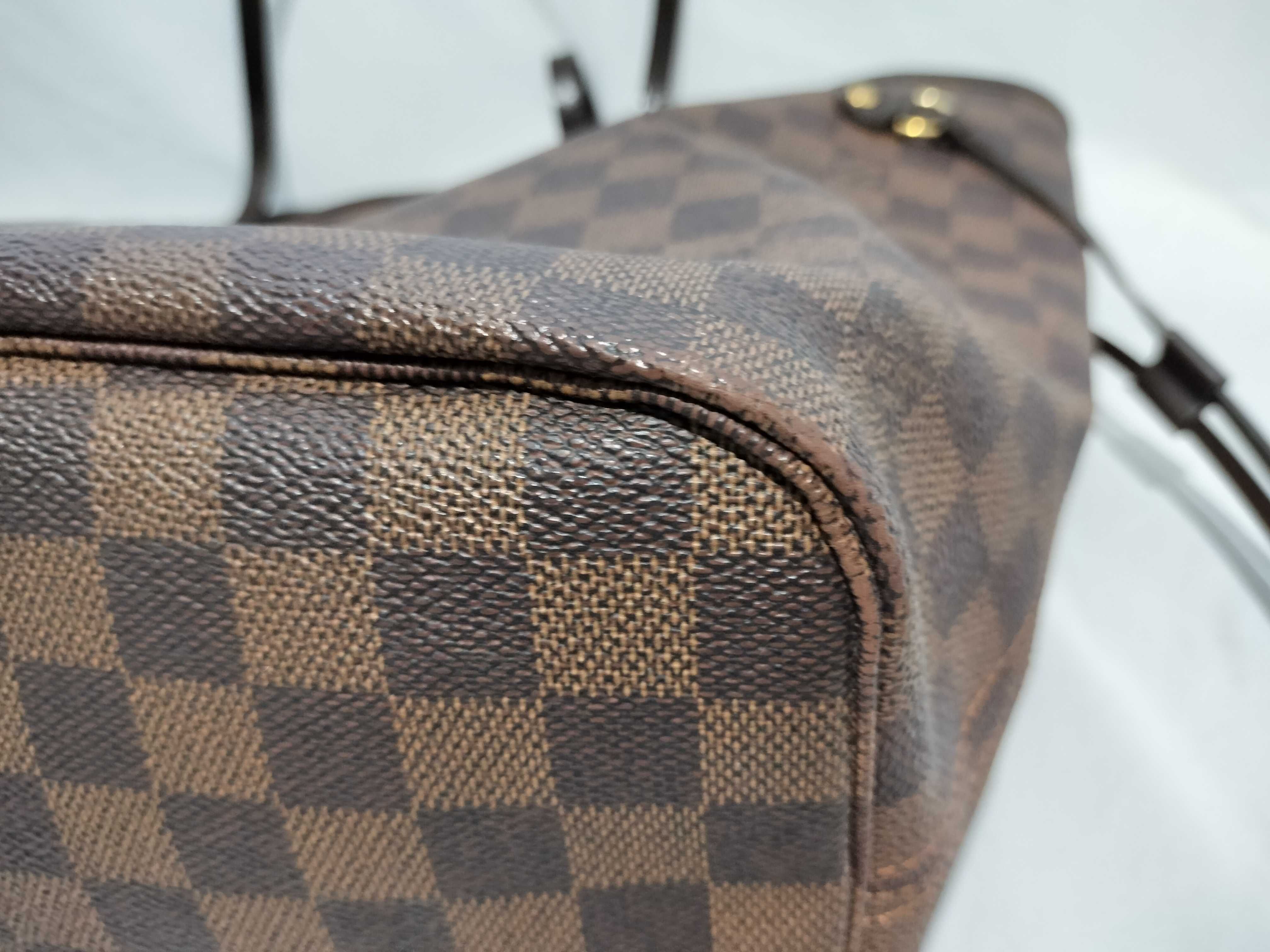 【水曜終了】(10229_0092)LOUIS VUITTON ダミエ N41359 ネヴァーフルPM トートバッグ