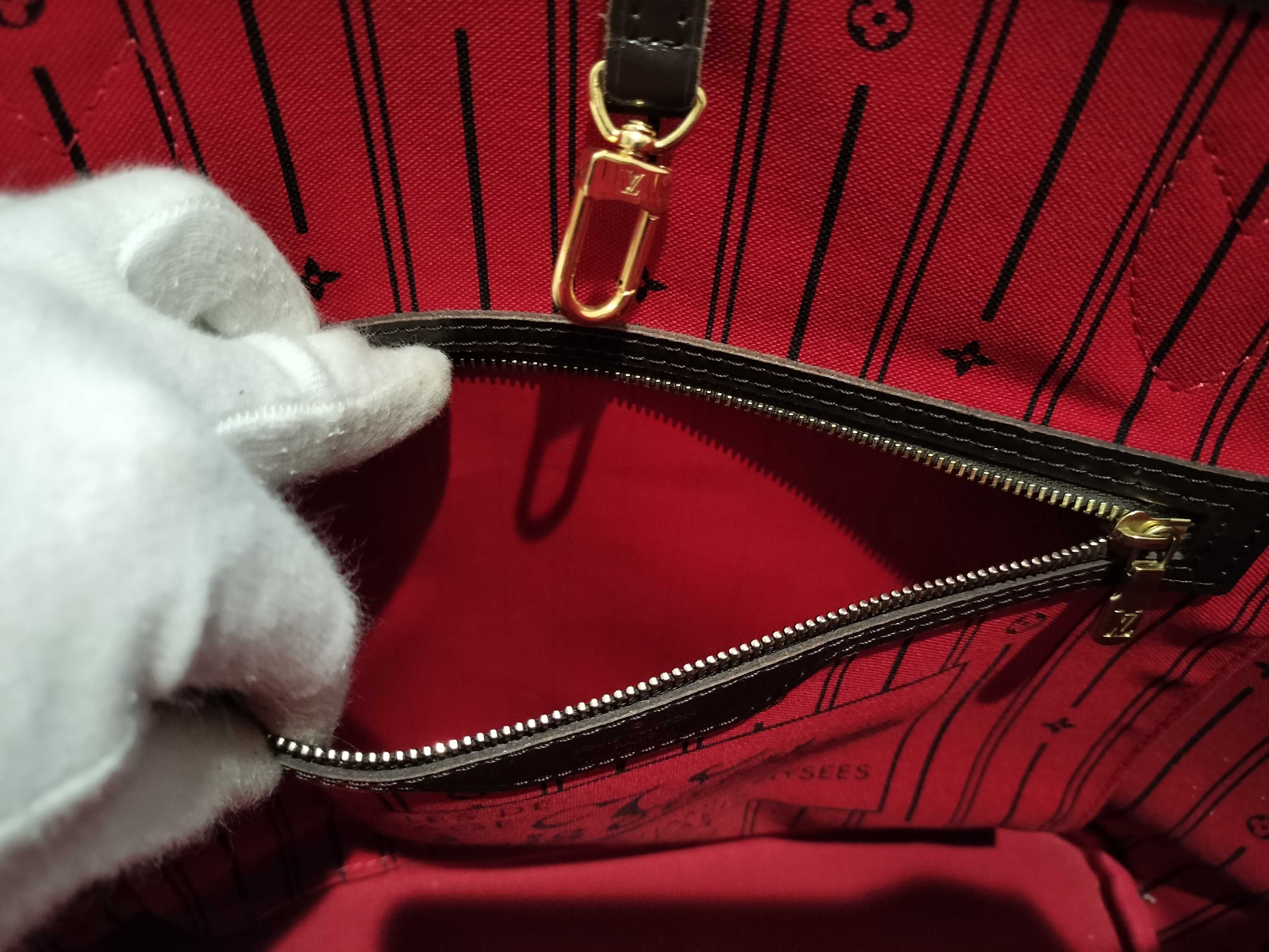 【水曜終了】(10229_0092)LOUIS VUITTON ダミエ N41359 ネヴァーフルPM トートバッグ