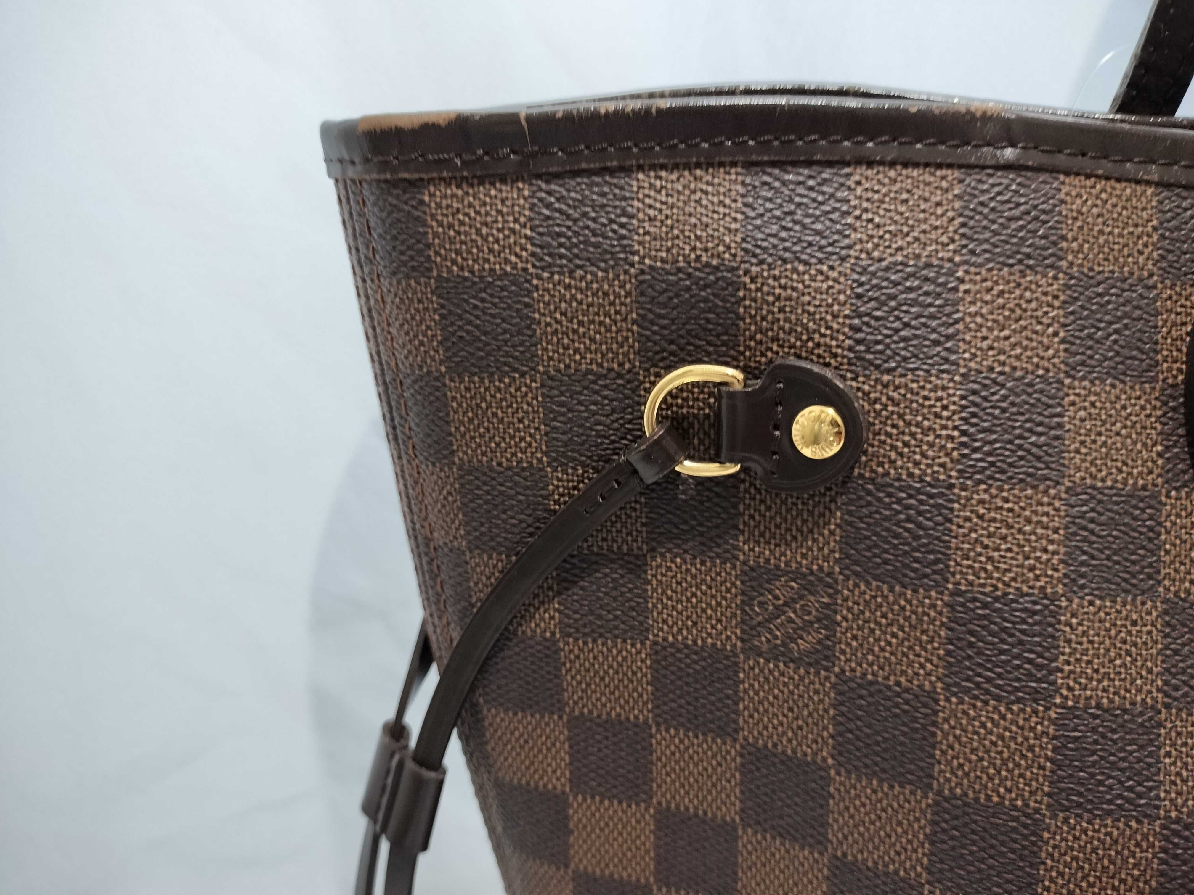 【水曜終了】(10229_0092)LOUIS VUITTON ダミエ N41359 ネヴァーフルPM トートバッグ