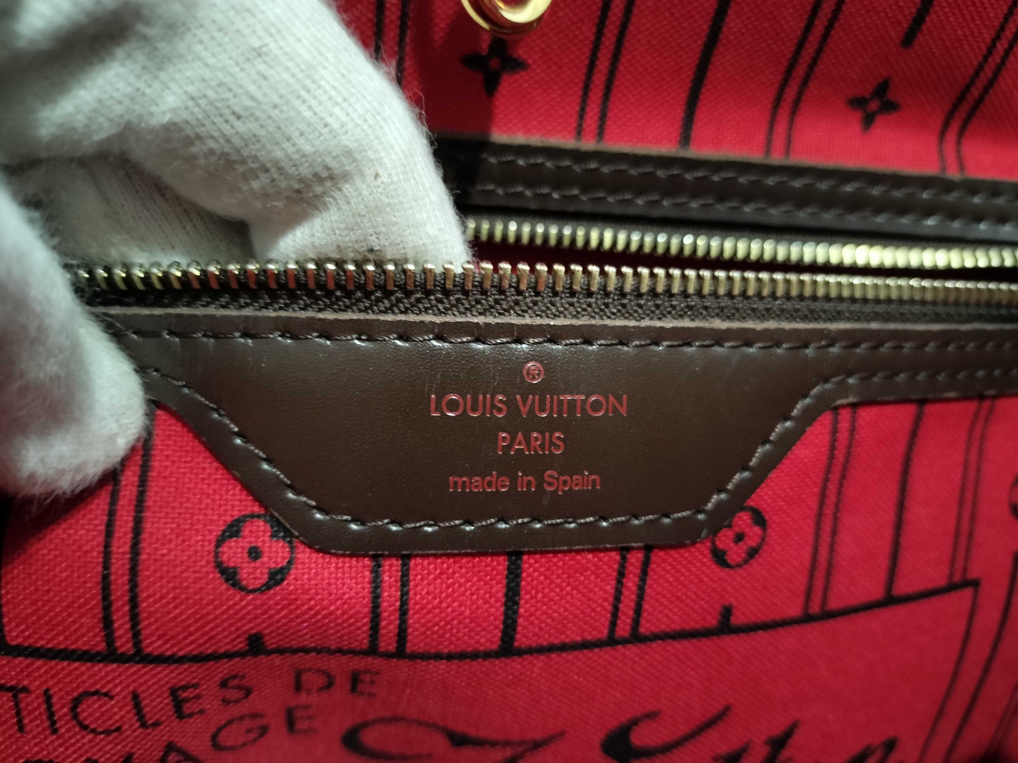 【水曜終了】(10229_0092)LOUIS VUITTON ダミエ N41359 ネヴァーフルPM トートバッグ