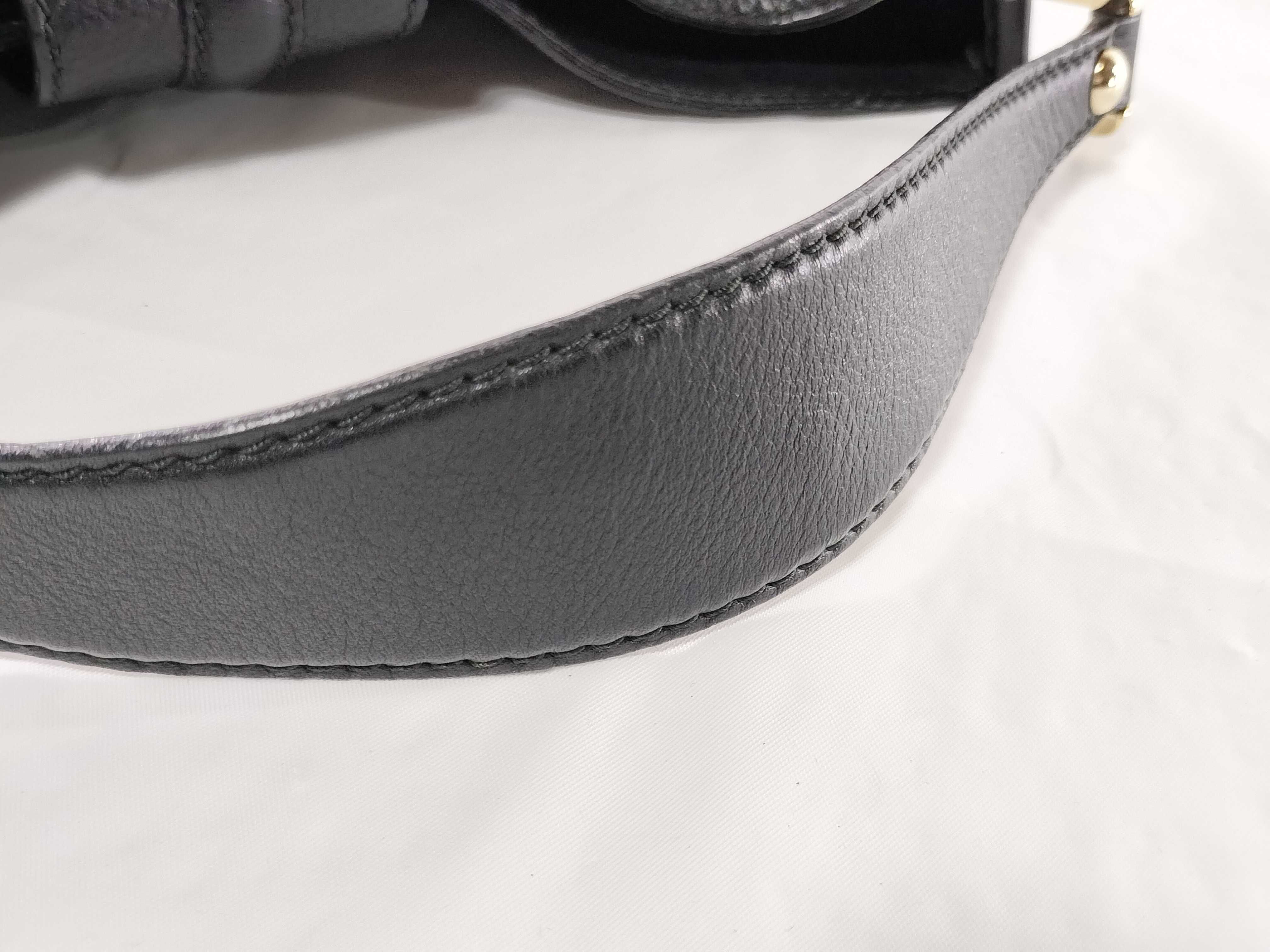 【水曜終了】(10219_0038)GUCCI グッチシマ ＠233604 黒 セミショルダー ショルダーバッグ