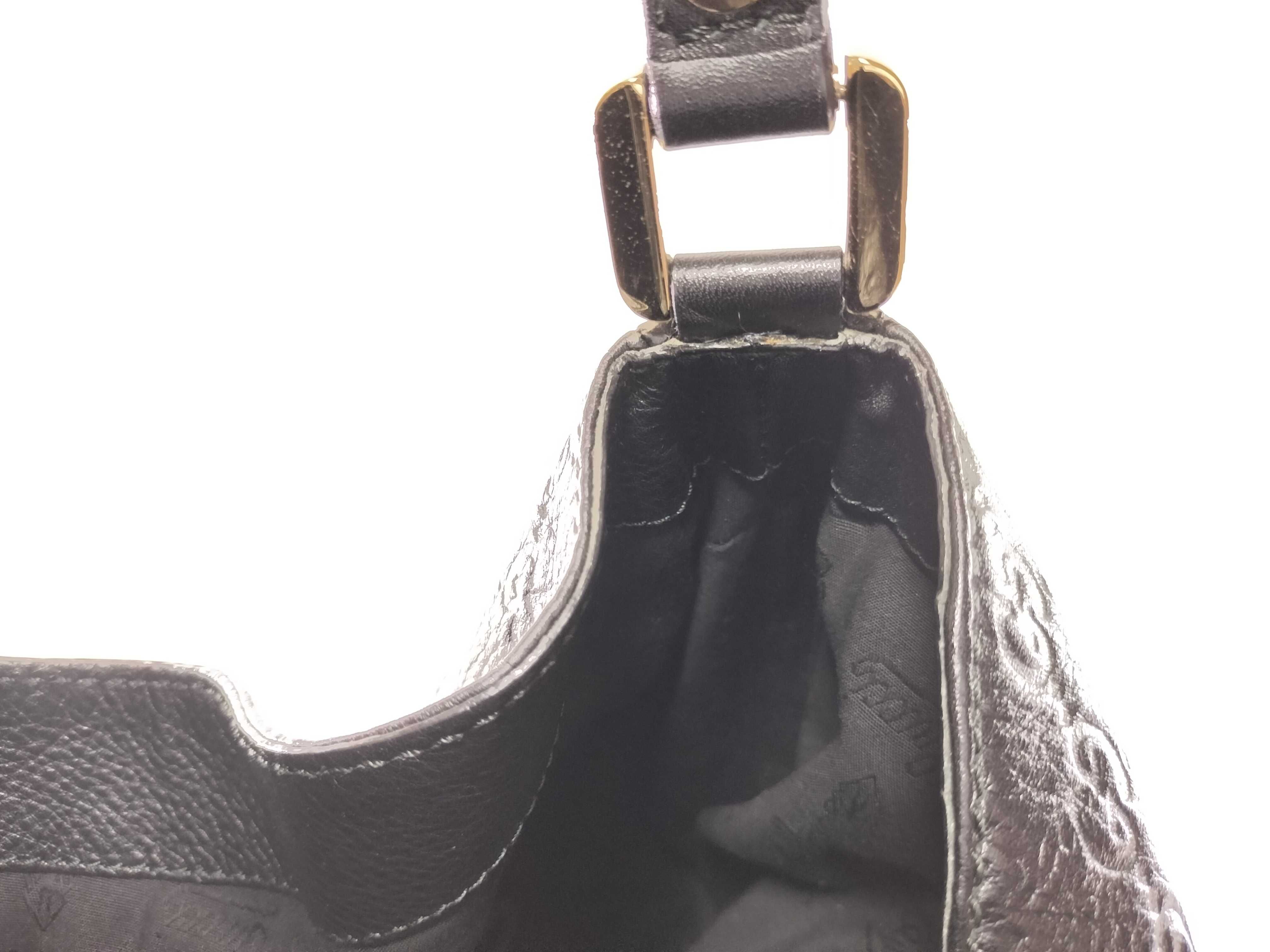 【水曜終了】(10219_0038)GUCCI グッチシマ ＠233604 黒 セミショルダー ショルダーバッグ