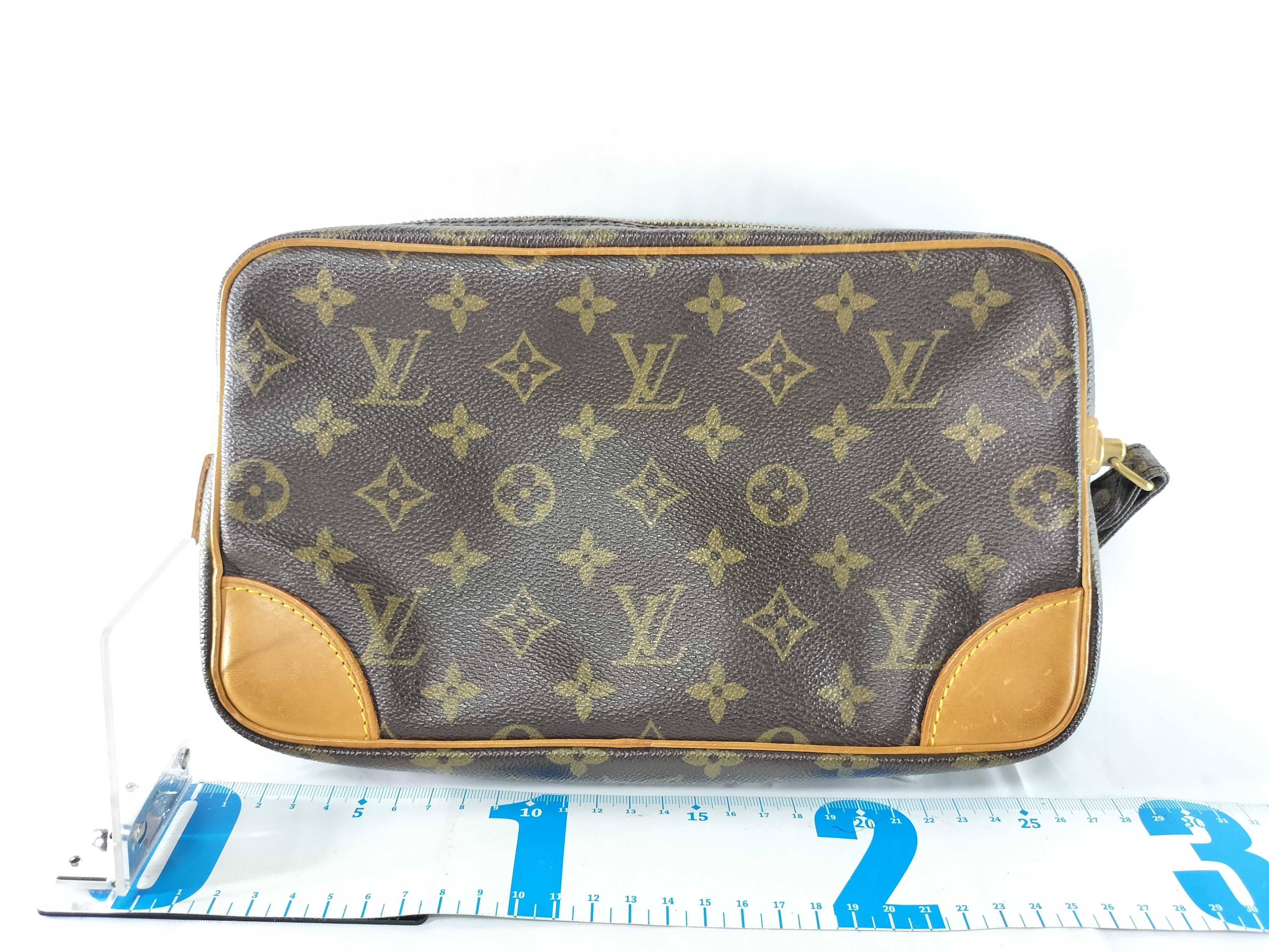 【水曜終了】(10229_0367)LOUIS VUITTON モノグラム M51825 マルリードラゴンヌ セカンドバッグ