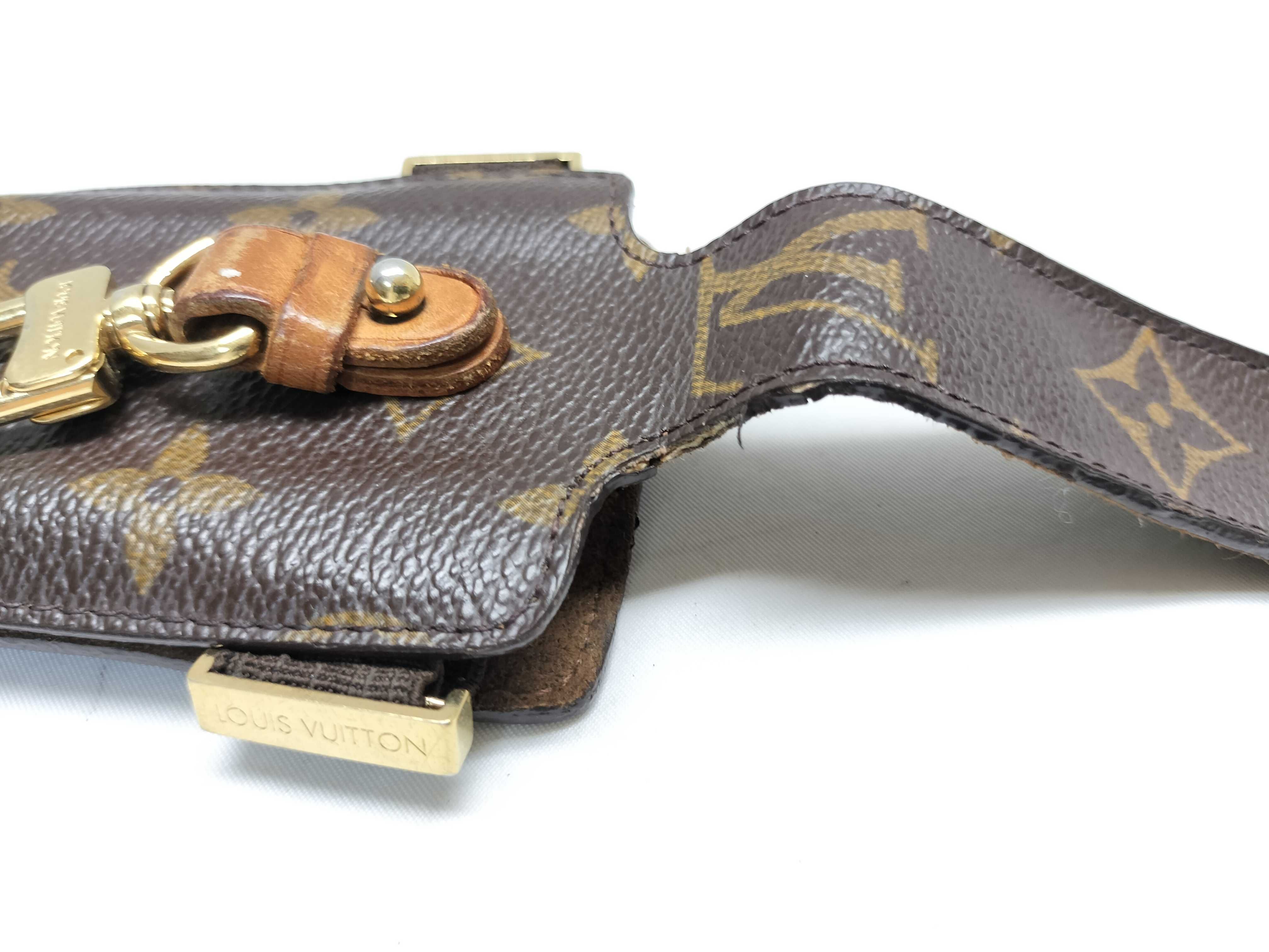 【水曜終了】(10229_0180)LOUIS VUITTON モノグラム M63064 エテュイテレフォン インターナショナル PM その他小物
