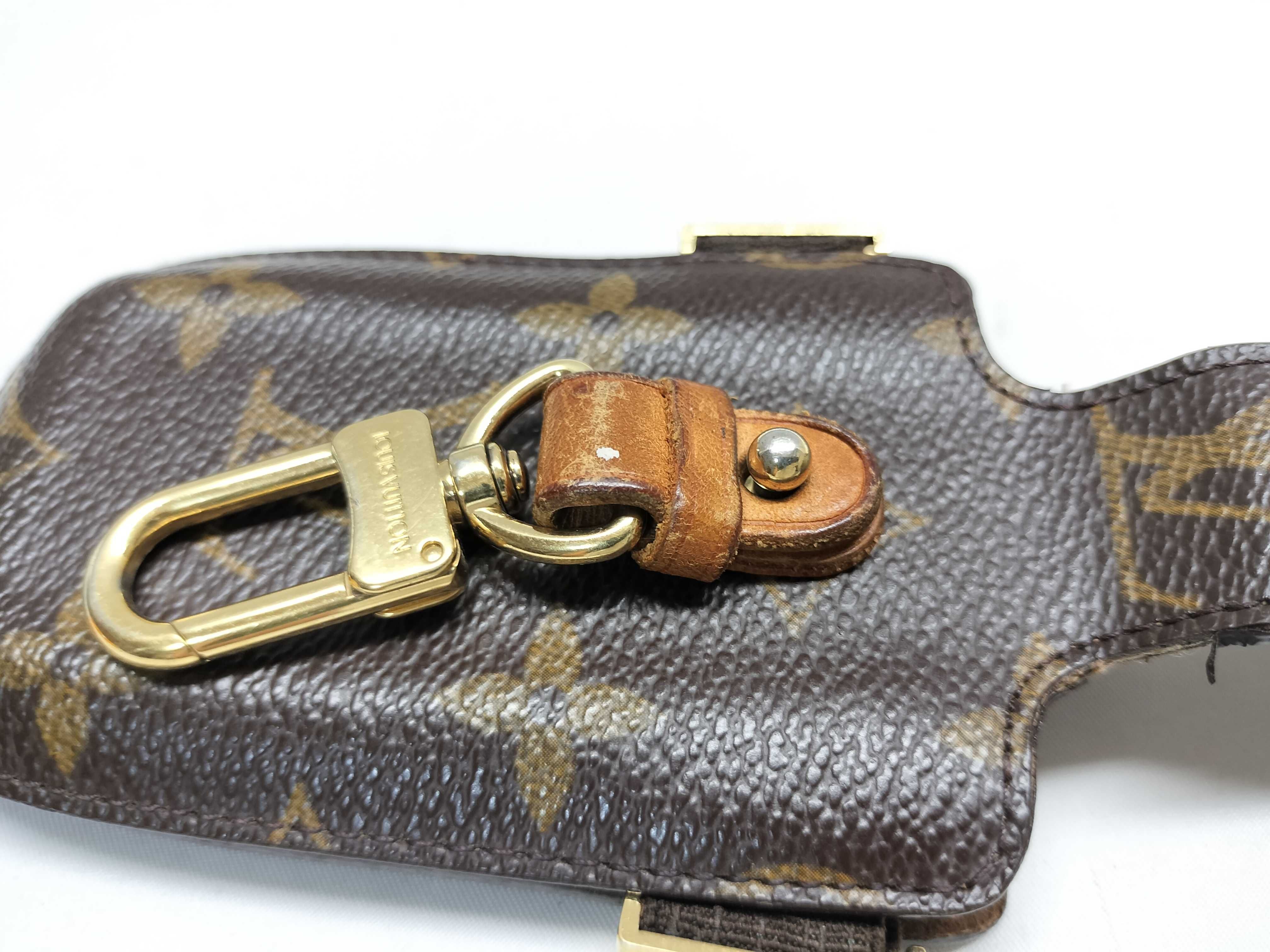【水曜終了】(10229_0180)LOUIS VUITTON モノグラム M63064 エテュイテレフォン インターナショナル PM その他小物