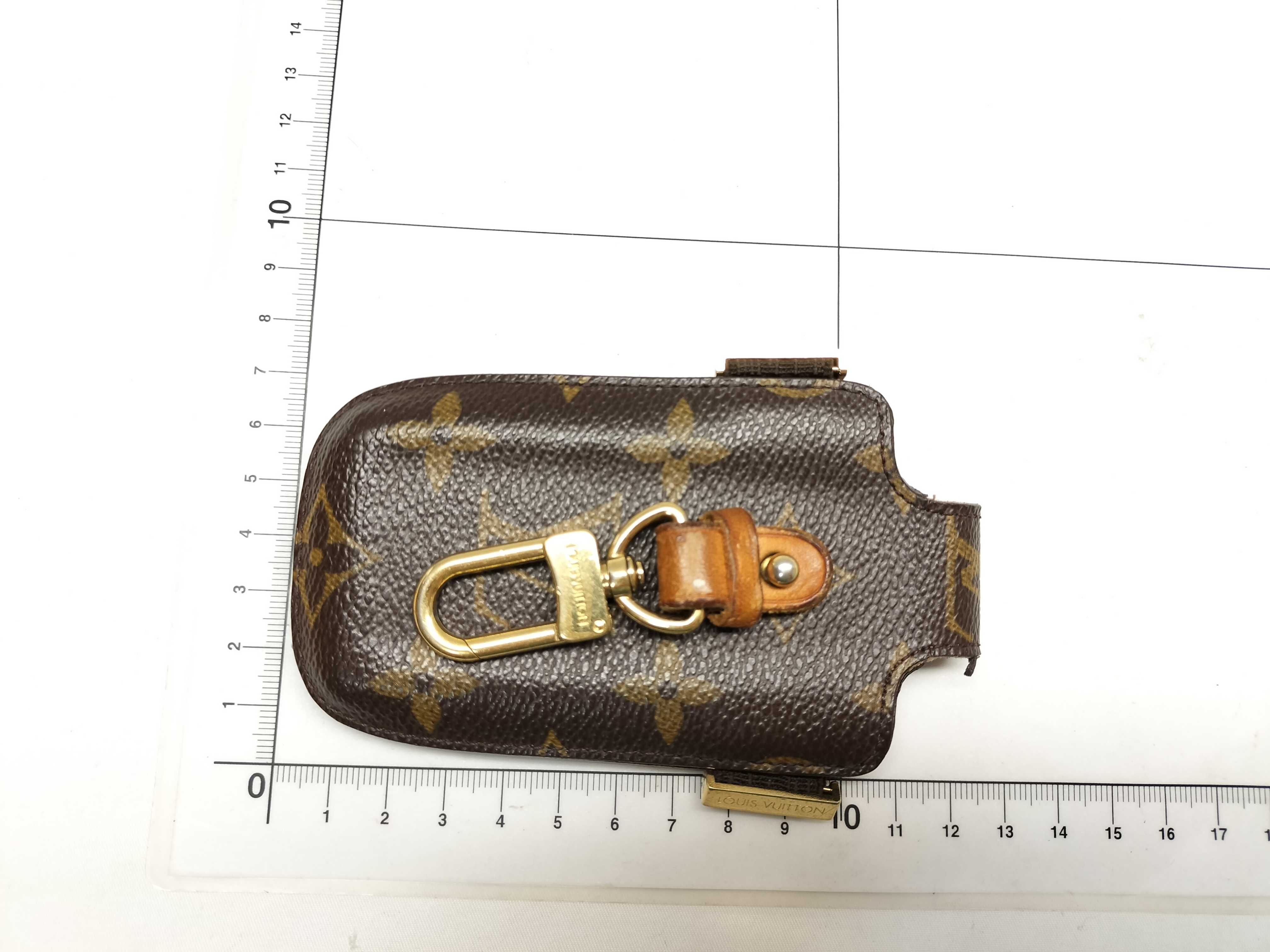 【水曜終了】(10229_0180)LOUIS VUITTON モノグラム M63064 エテュイテレフォン インターナショナル PM その他小物