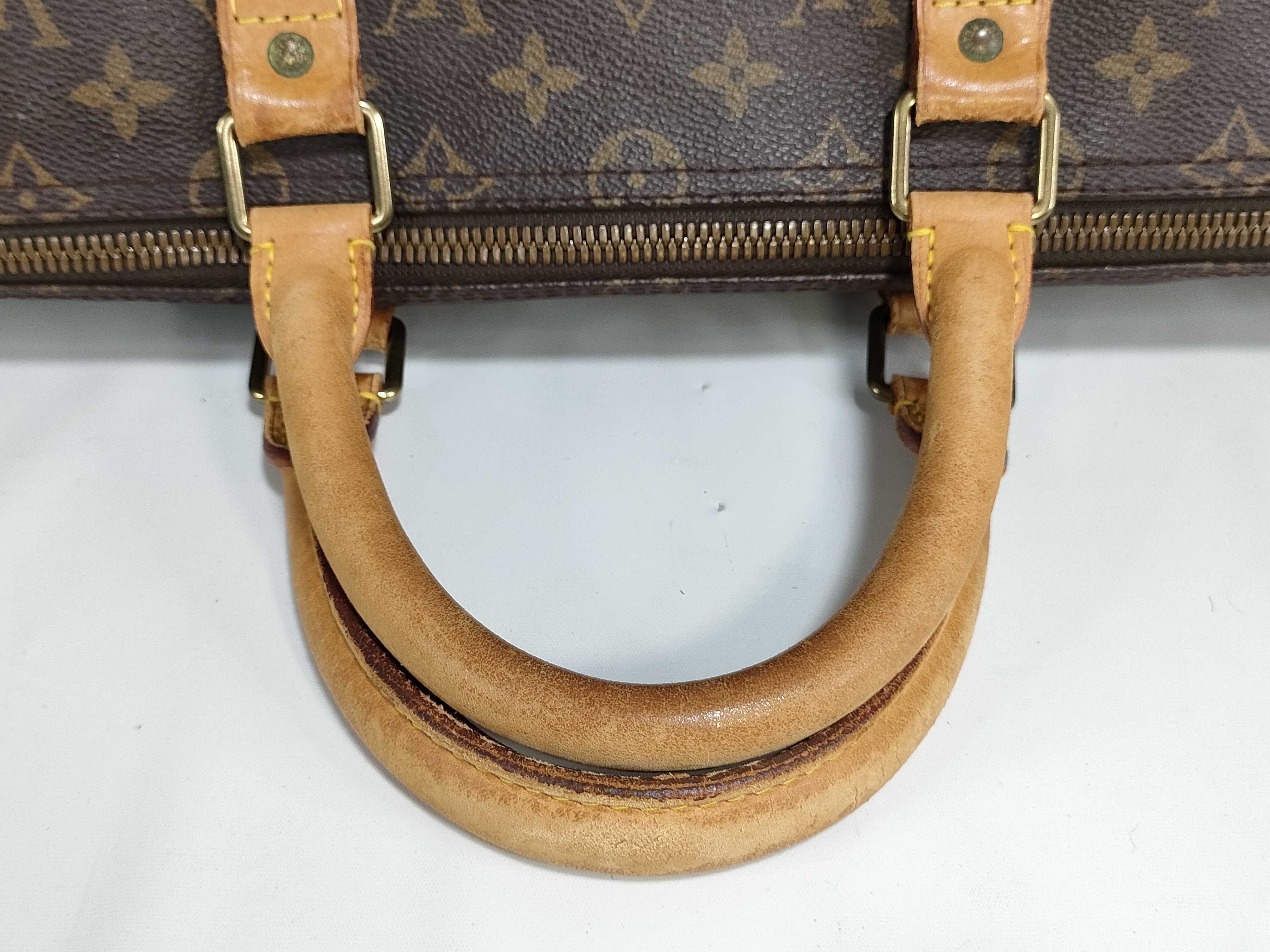 【水曜終了】(10229_0101)LOUIS VUITTON モノグラム M41416 キーポル・バンドリエール50ショルダー無し ボストンバッグ