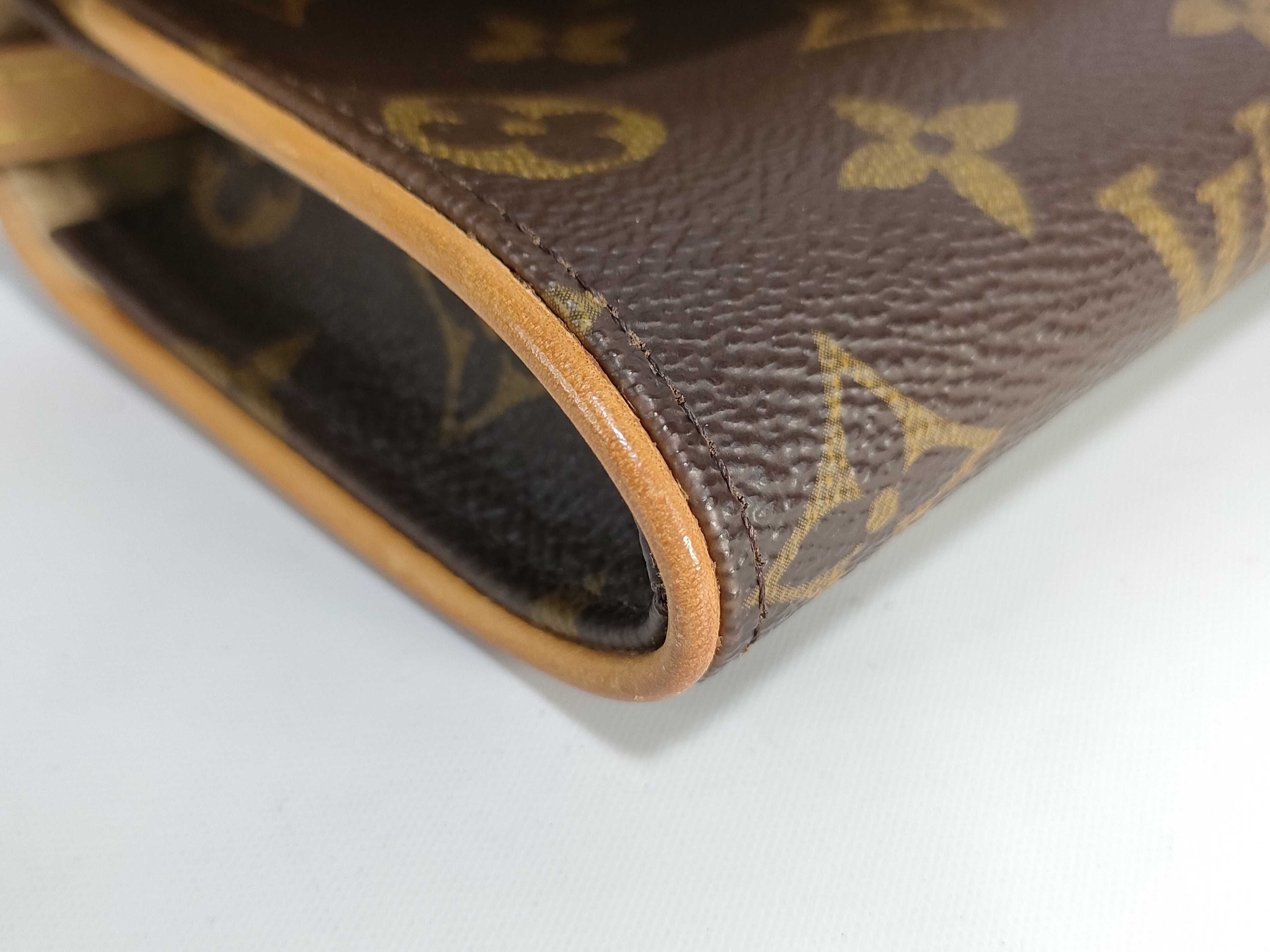 【水曜終了】(10218_0066)LOUIS VUITTON モノグラム M51854 ポシェットツインPM ショルダーバッグ