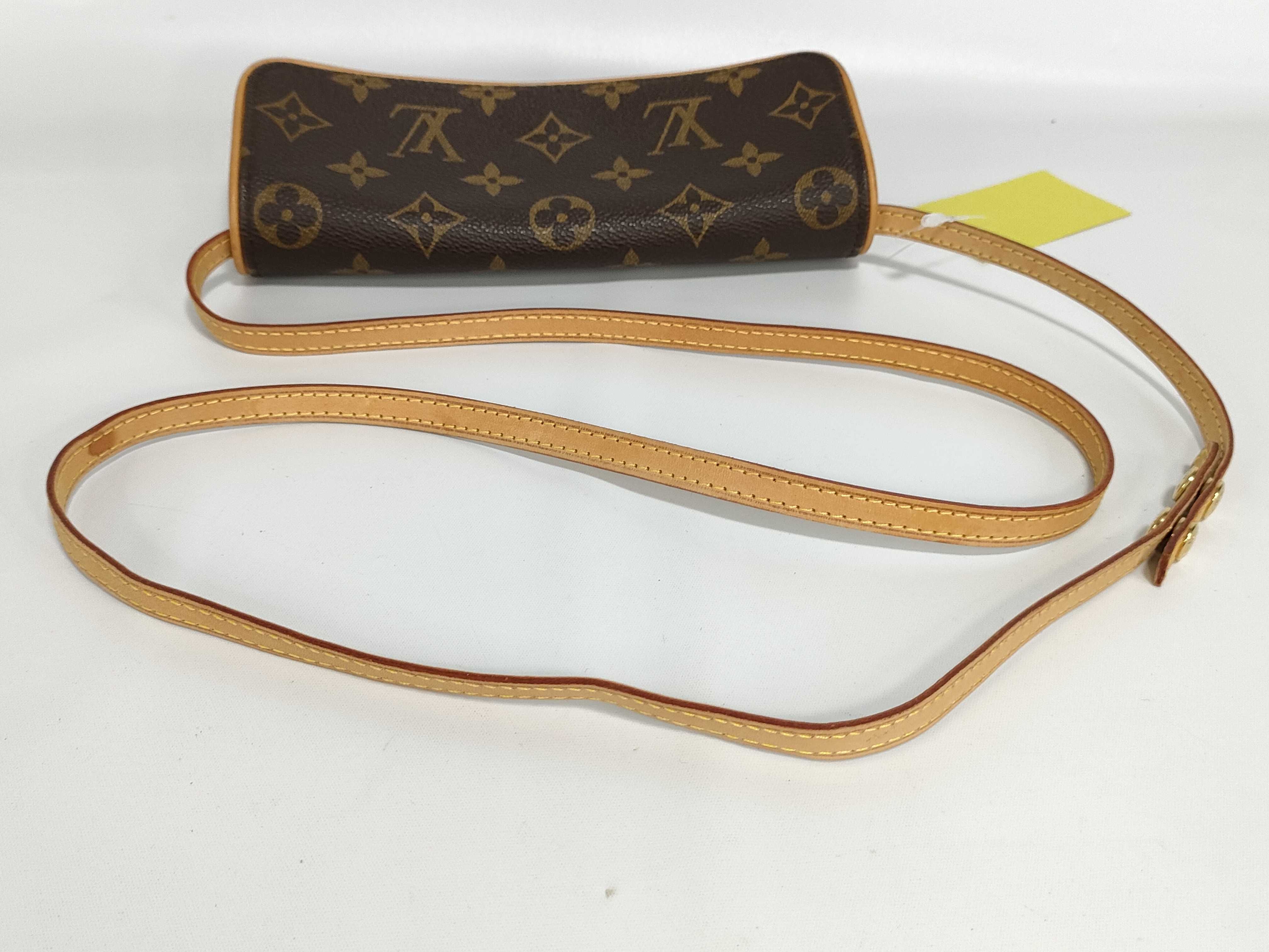 【水曜終了】(10218_0066)LOUIS VUITTON モノグラム M51854 ポシェットツインPM ショルダーバッグ