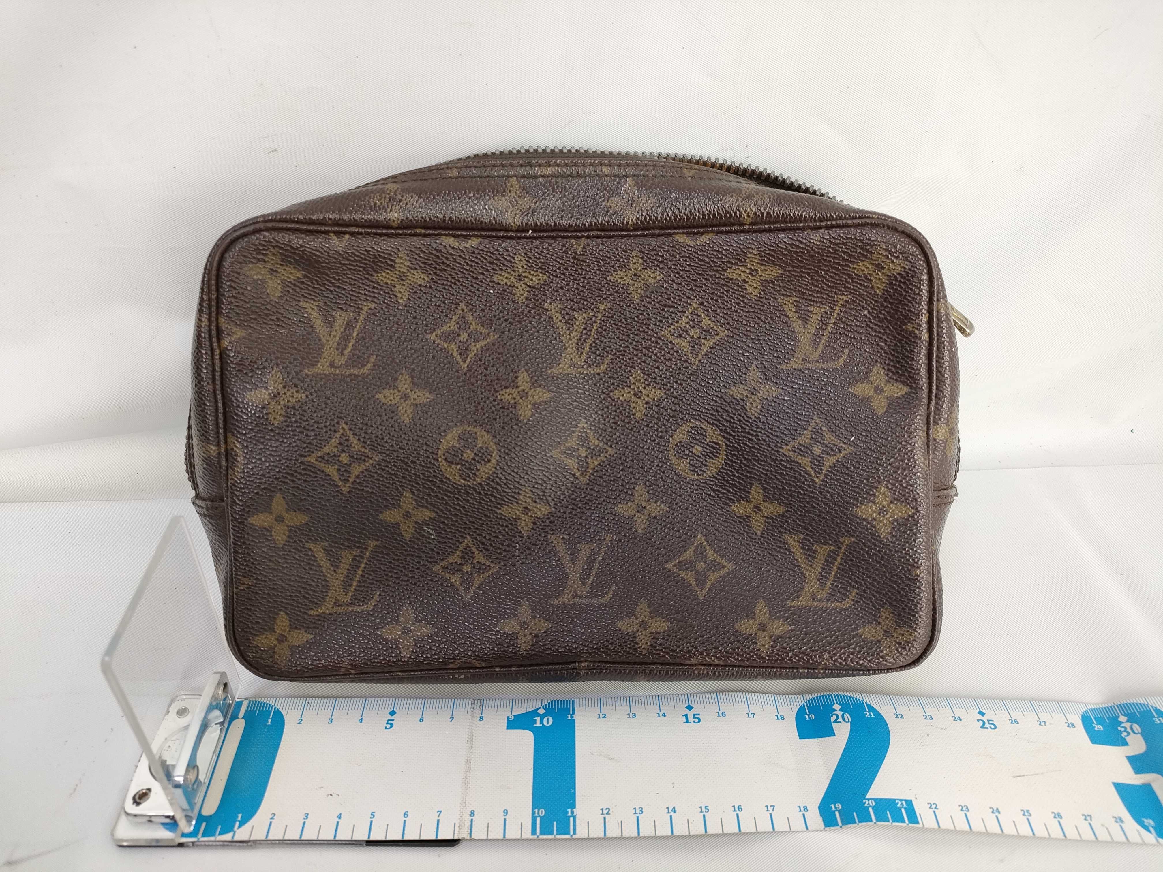 【水曜終了】(10229_0370)LOUIS VUITTON モノグラム トゥルース トワレット23 ポーチ