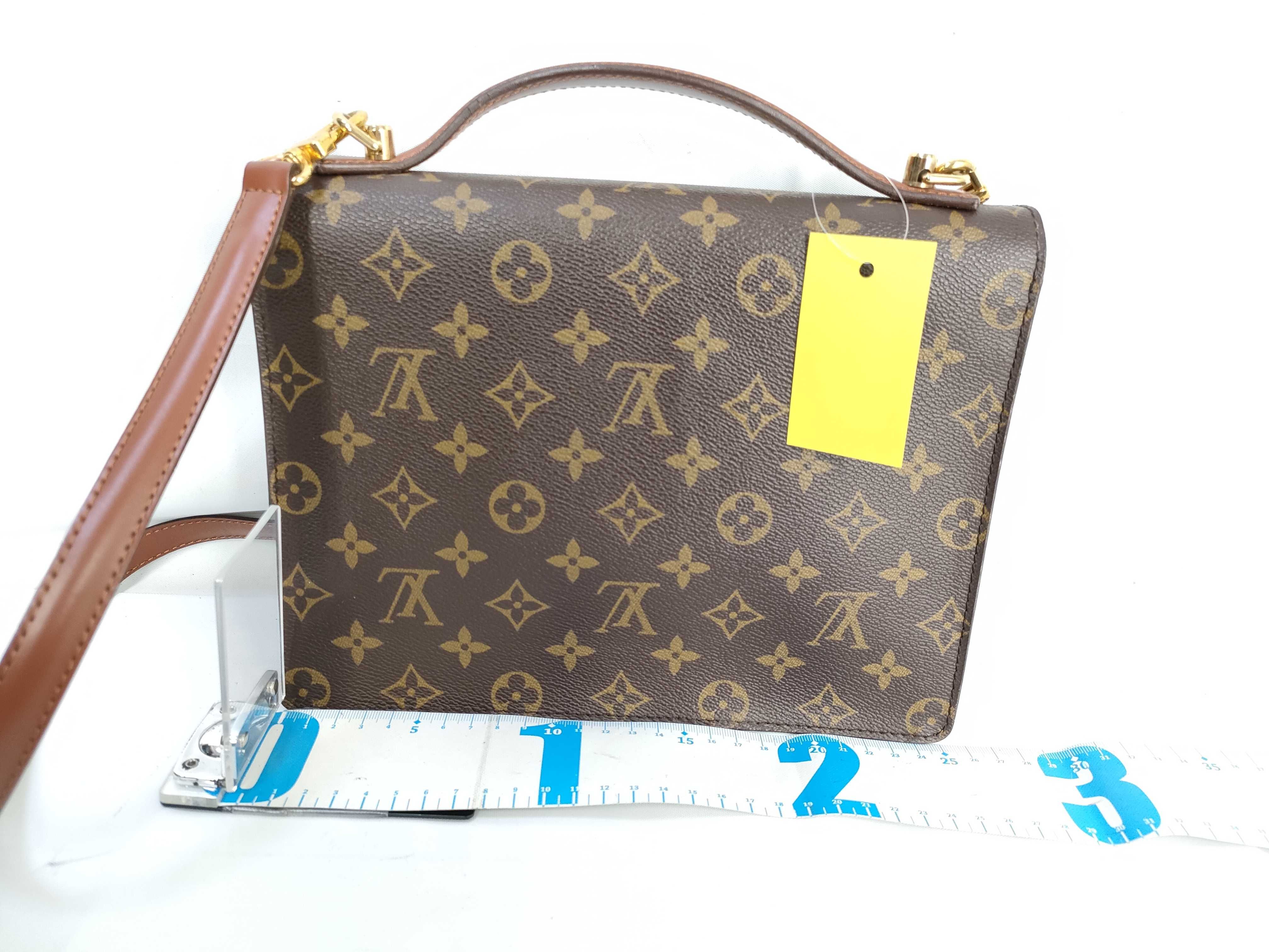 【水曜終了】(10229_0115)LOUIS VUITTON モノグラム モンソー/ベタ付有 ショルダーバッグ