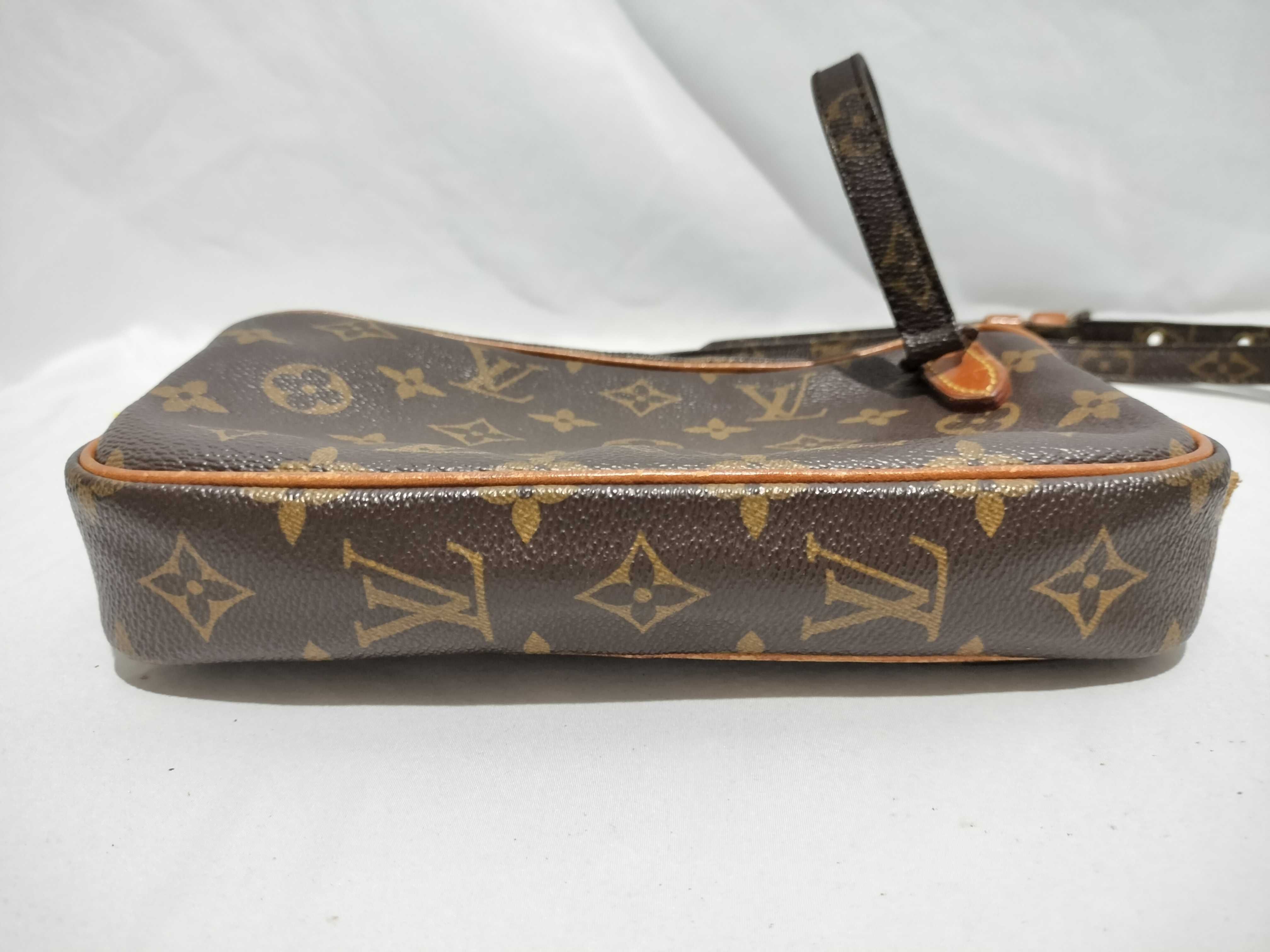 【水曜終了】(10229_0120)LOUIS VUITTON モノグラム M51828 マルリーバンドリエール ショルダーバッグ