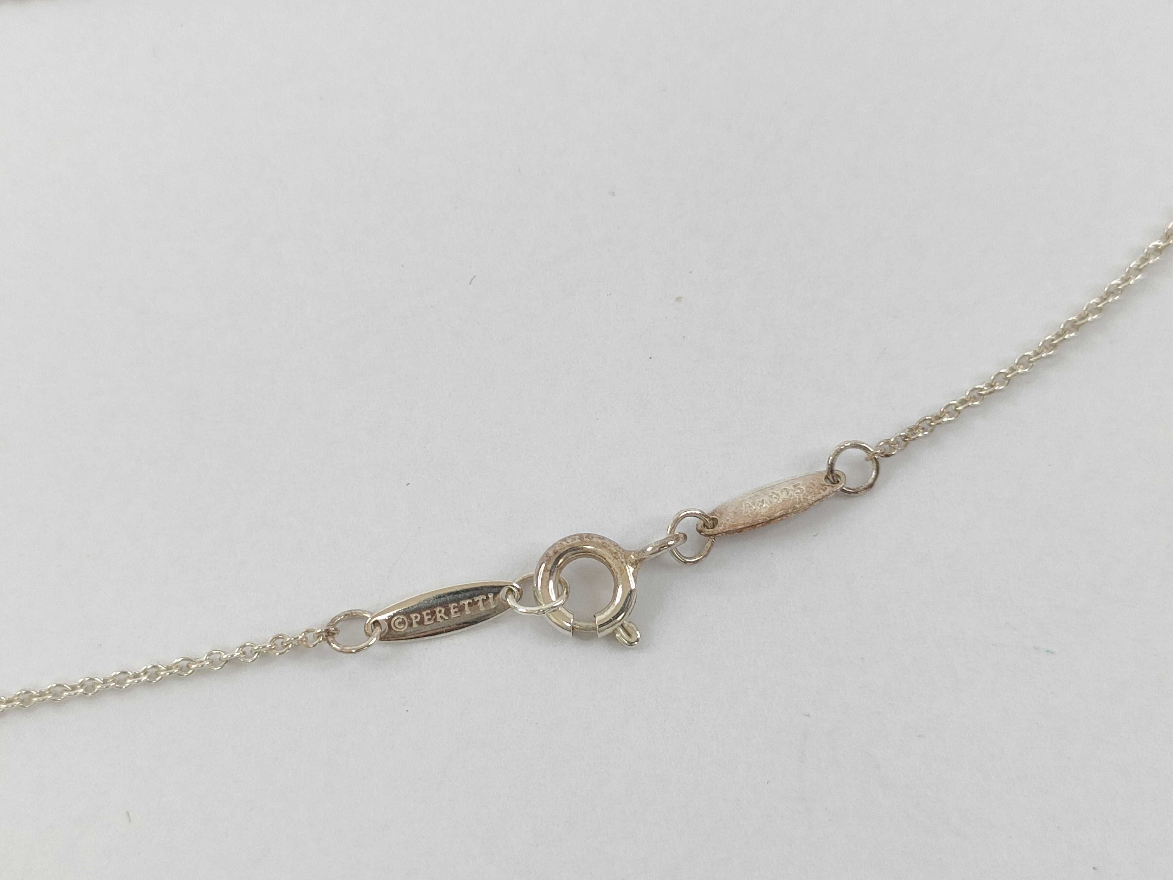 【水曜終了】(10221_0318)Tiffany&Co. オープンハート ミニオープンハート SV925 1.7g ネックレス