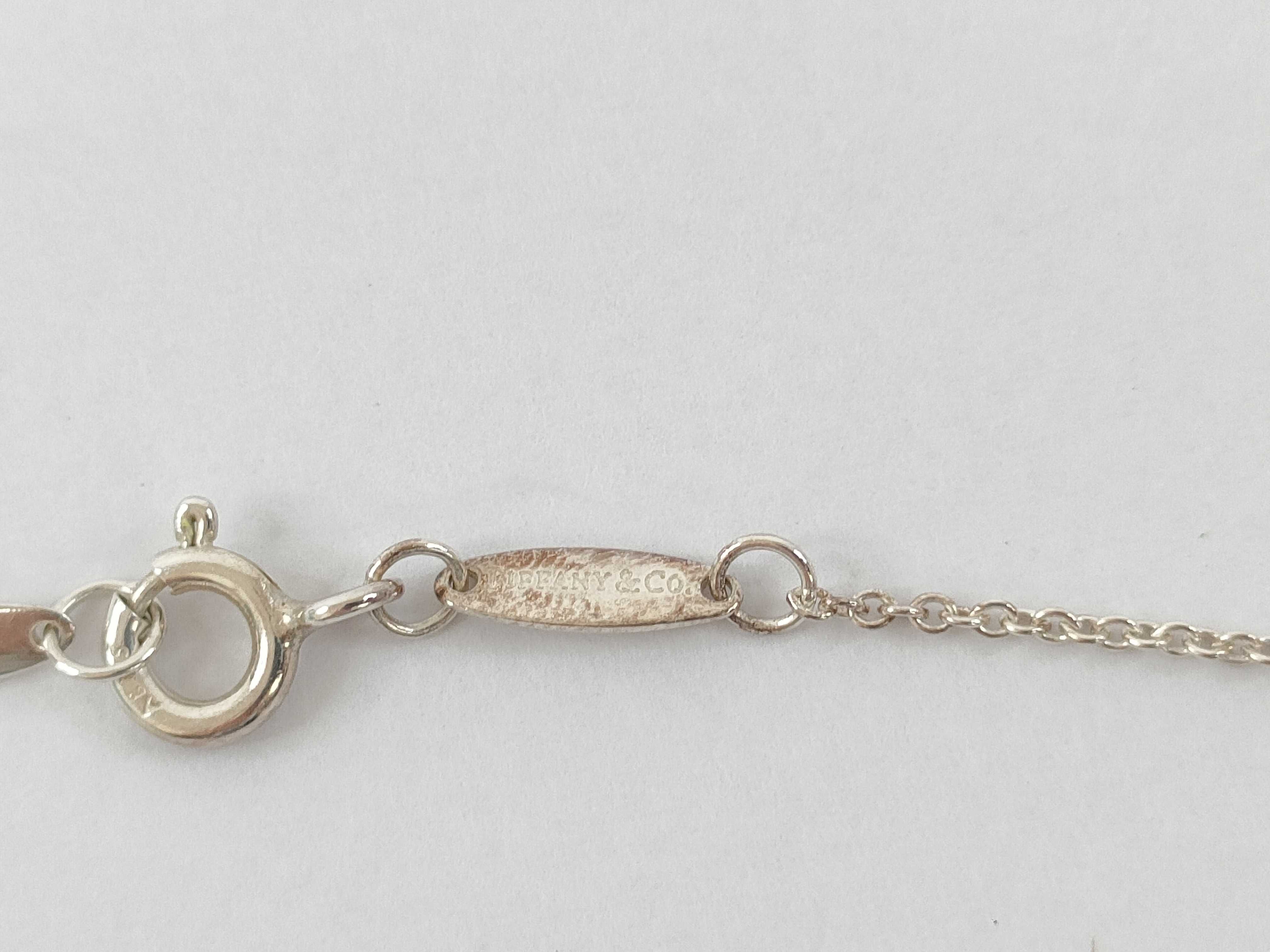 【水曜終了】(10221_0318)Tiffany&Co. オープンハート ミニオープンハート SV925 1.7g ネックレス
