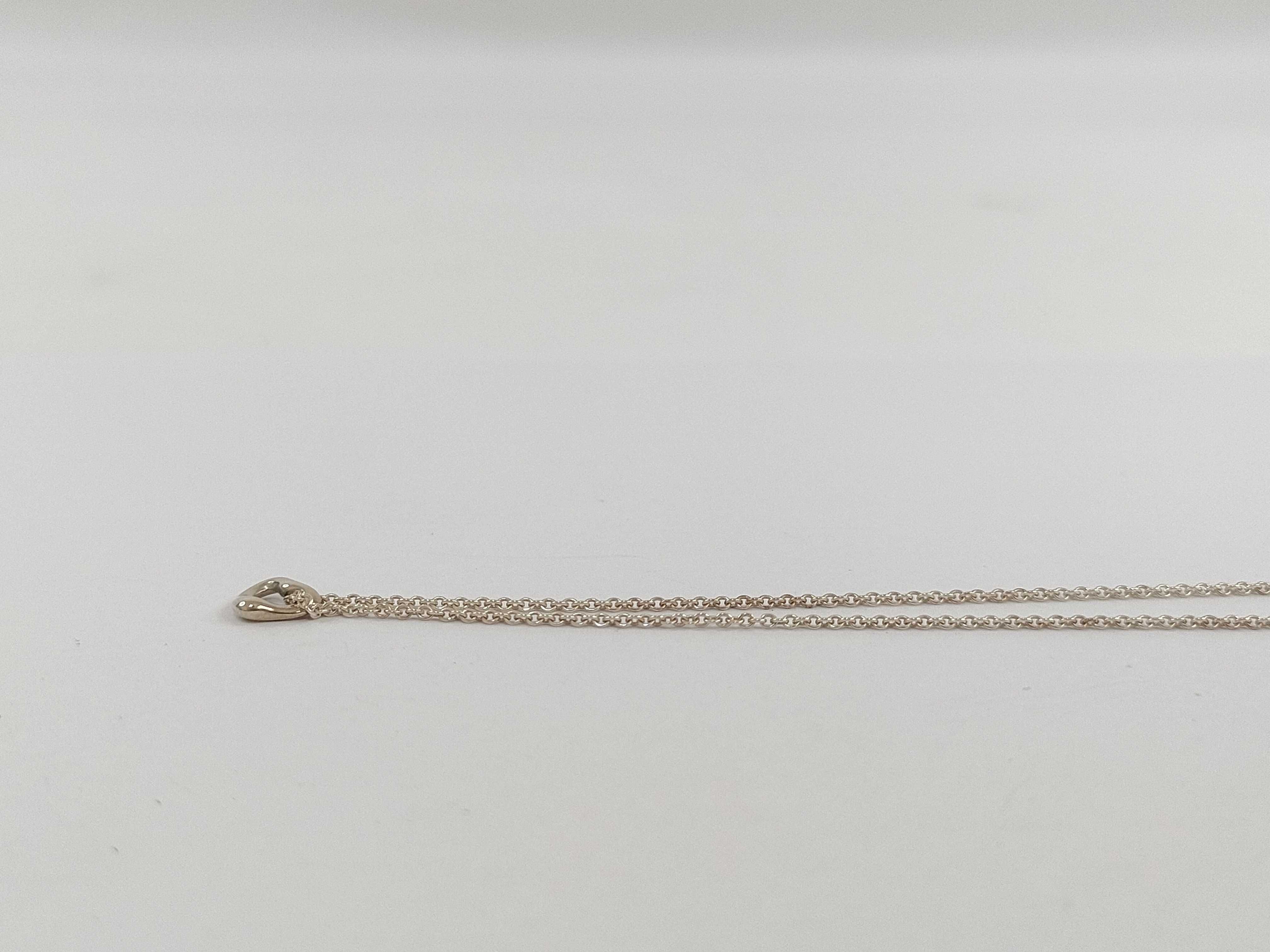 【水曜終了】(10221_0318)Tiffany&Co. オープンハート ミニオープンハート SV925 1.7g ネックレス