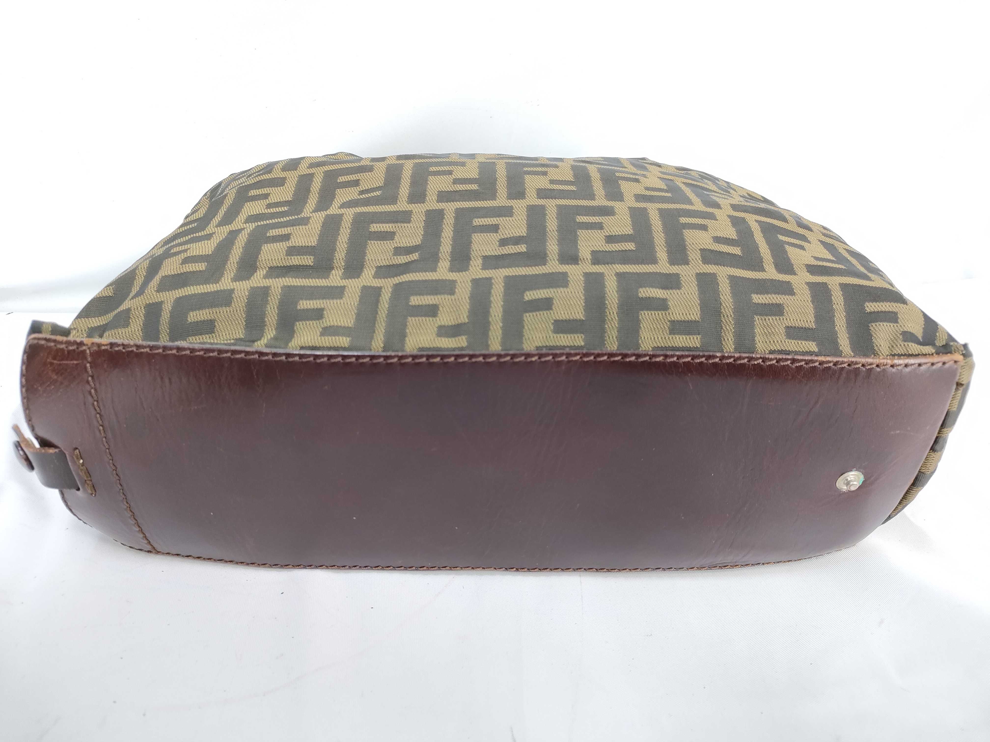 【水曜終了】(10230_0325)FENDI ズッカ柄 トート トートバッグ