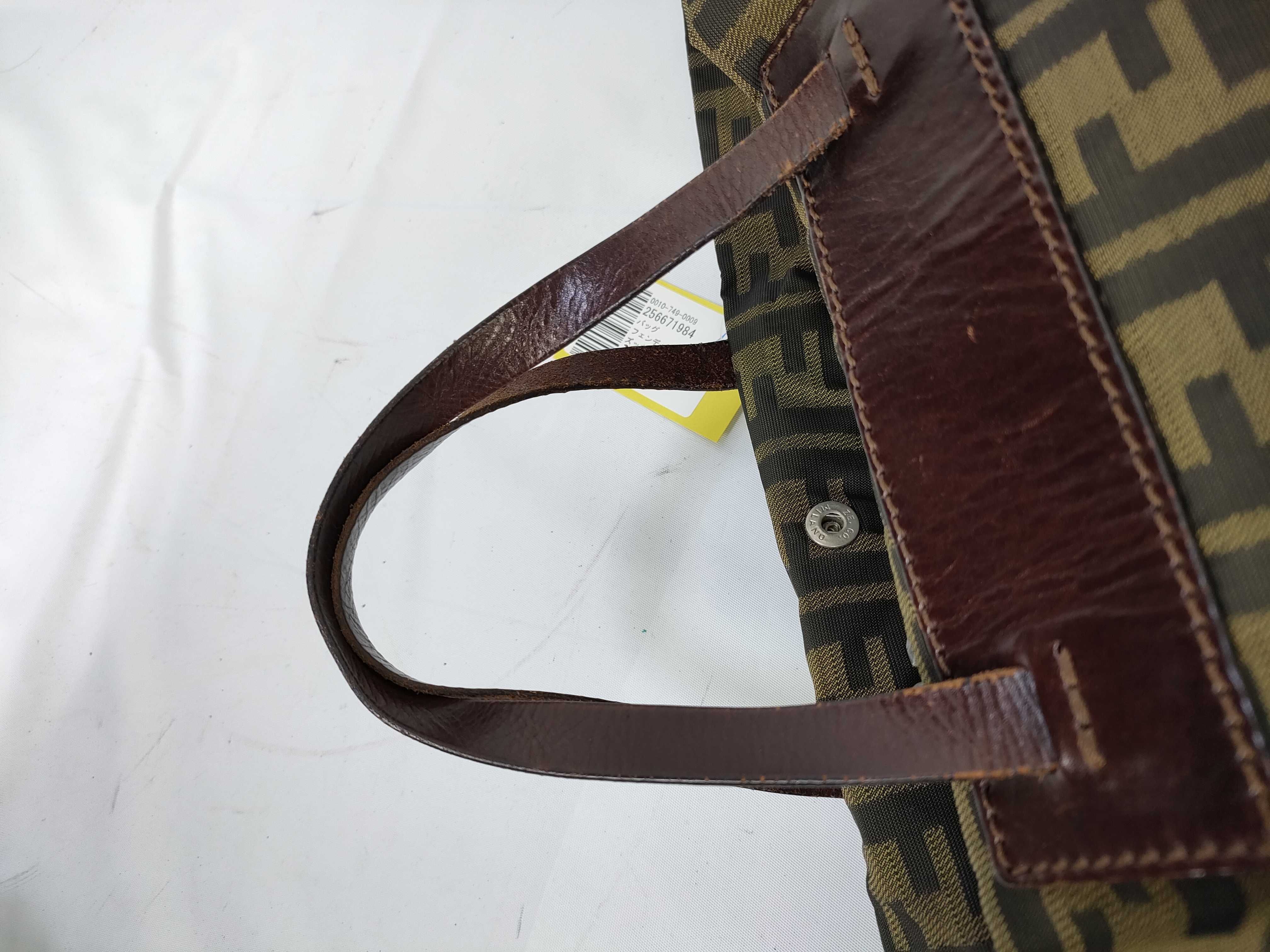 【水曜終了】(10230_0325)FENDI ズッカ柄 トート トートバッグ