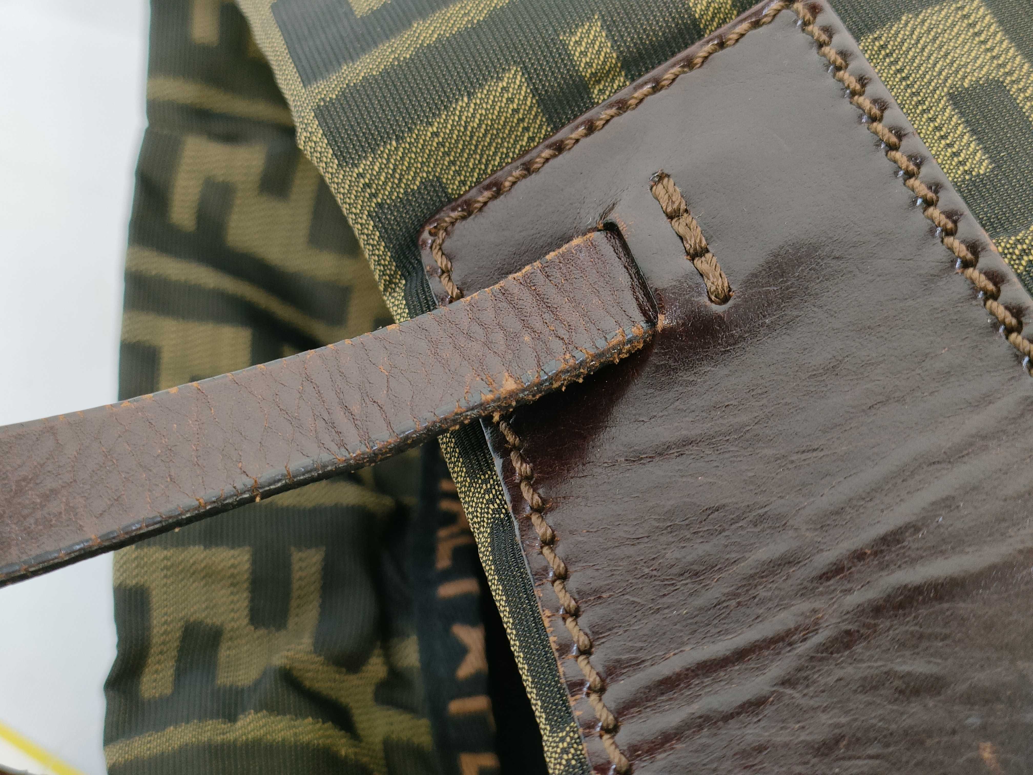 【水曜終了】(10230_0325)FENDI ズッカ柄 トート トートバッグ