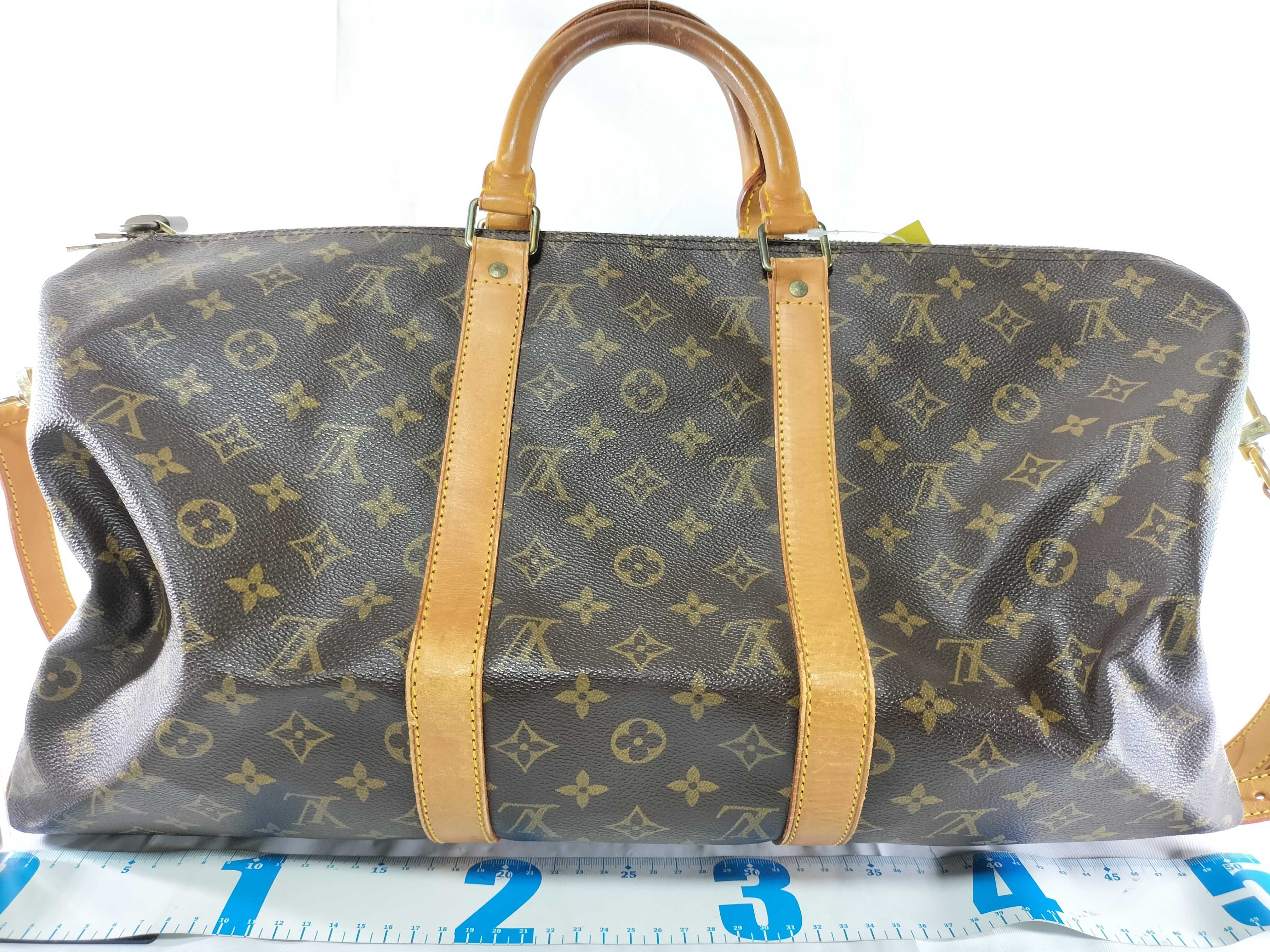 【水曜終了】(10229_0124)LOUIS VUITTON モノグラム M41416 キーポル・バンドリエール50 ボストンバッグ