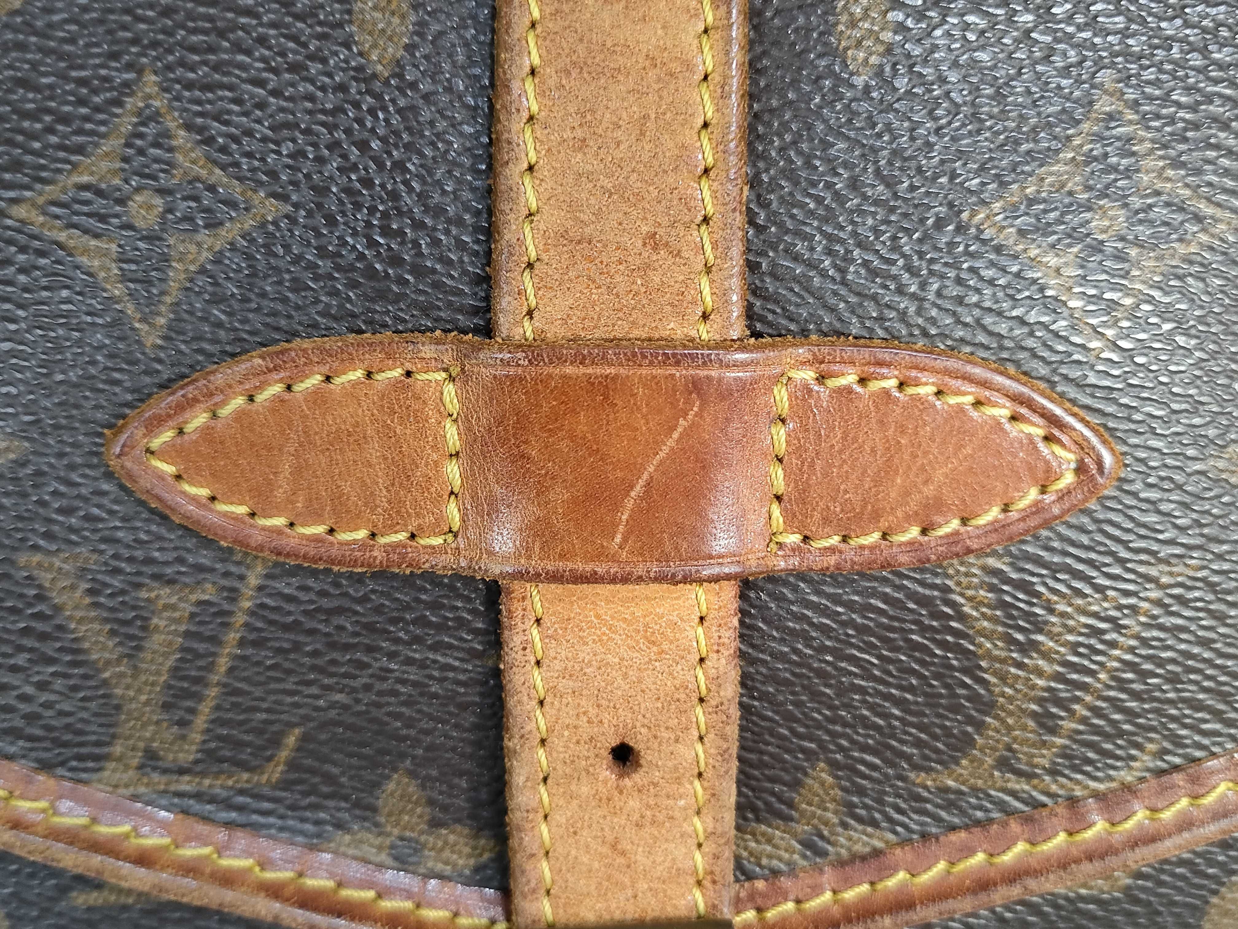 【水曜終了】(10229_0128)LOUIS VUITTON モノグラム ソミュール ショルダーバッグ