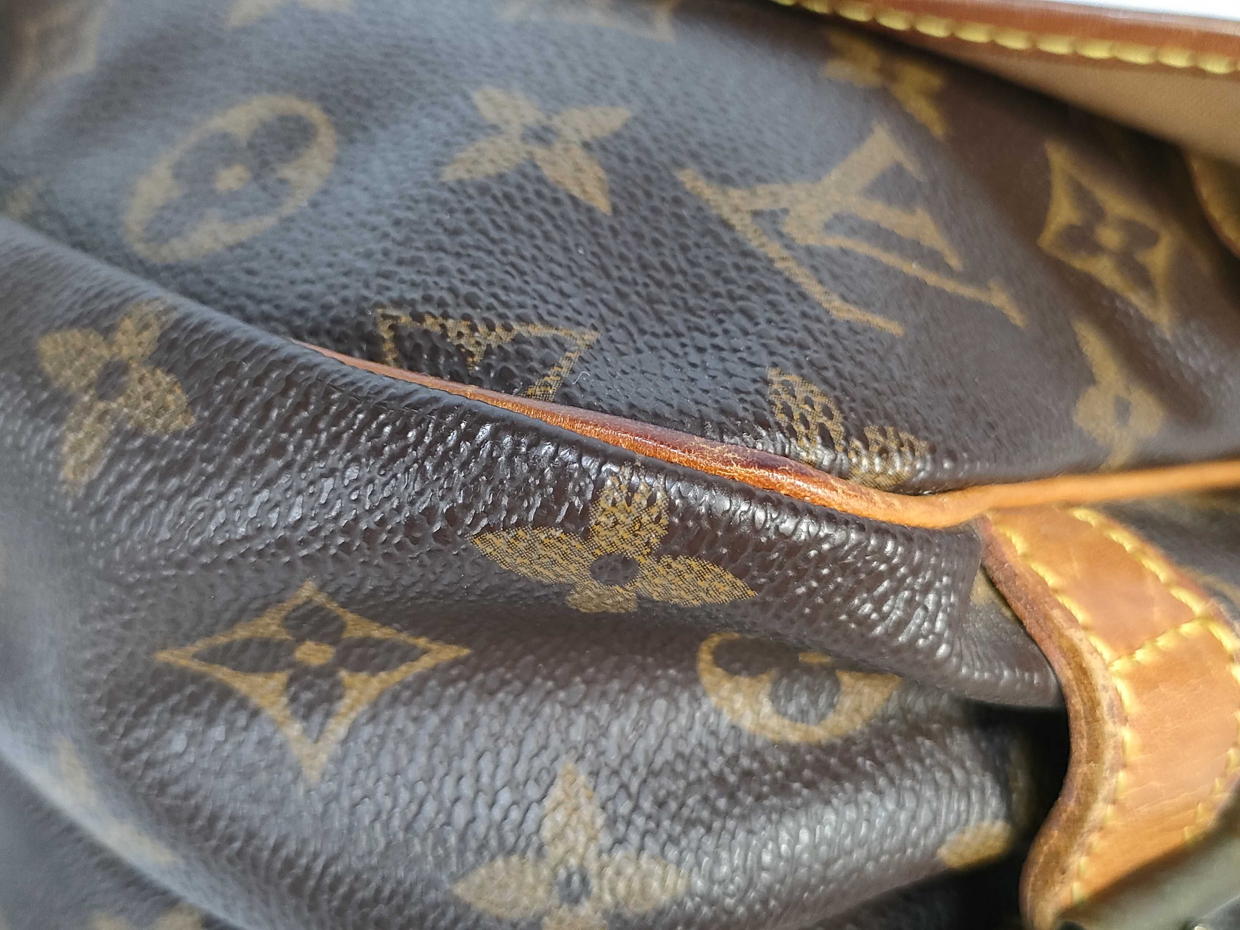 【水曜終了】(10229_0128)LOUIS VUITTON モノグラム ソミュール ショルダーバッグ