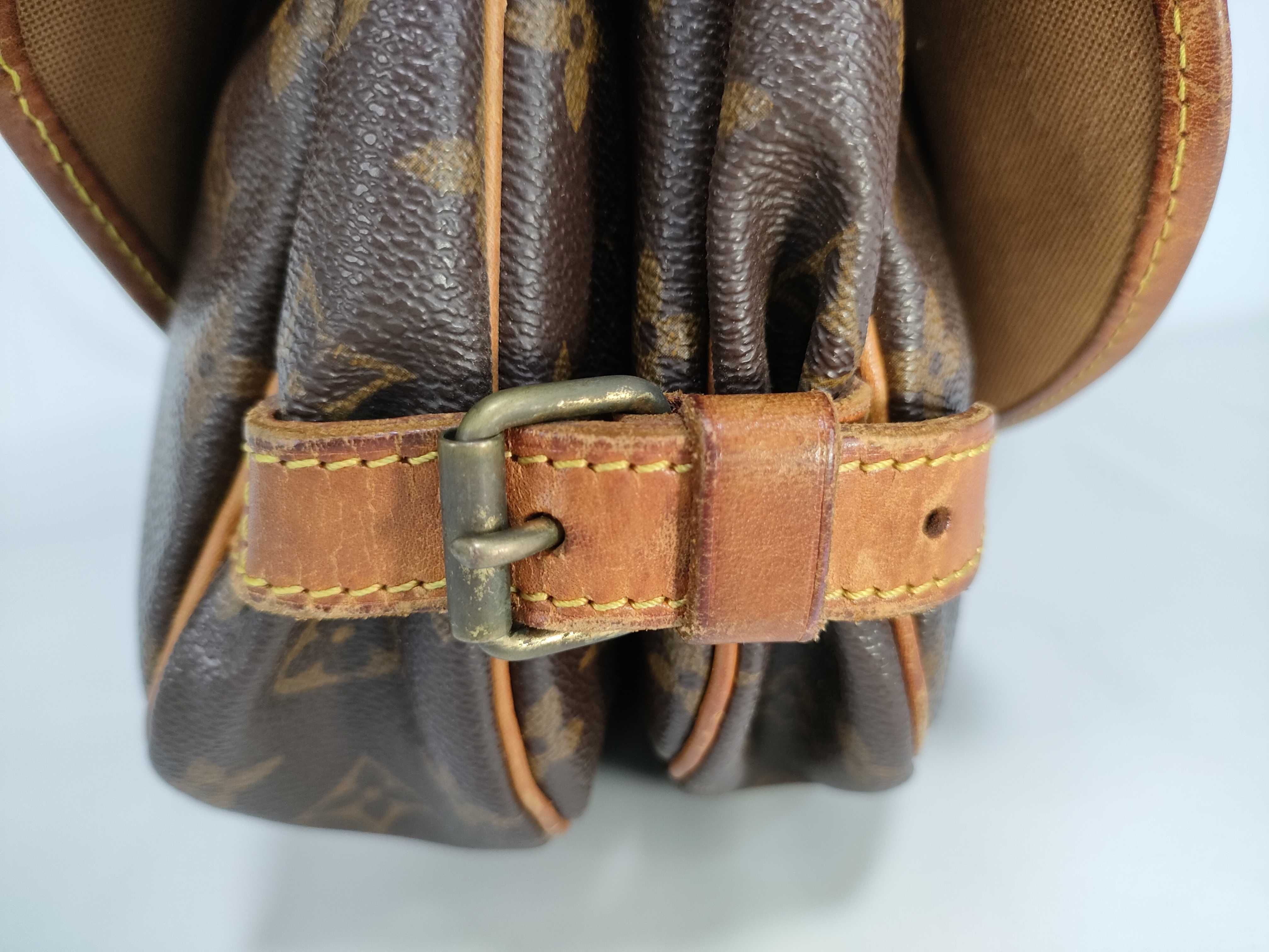 【水曜終了】(10229_0128)LOUIS VUITTON モノグラム ソミュール ショルダーバッグ