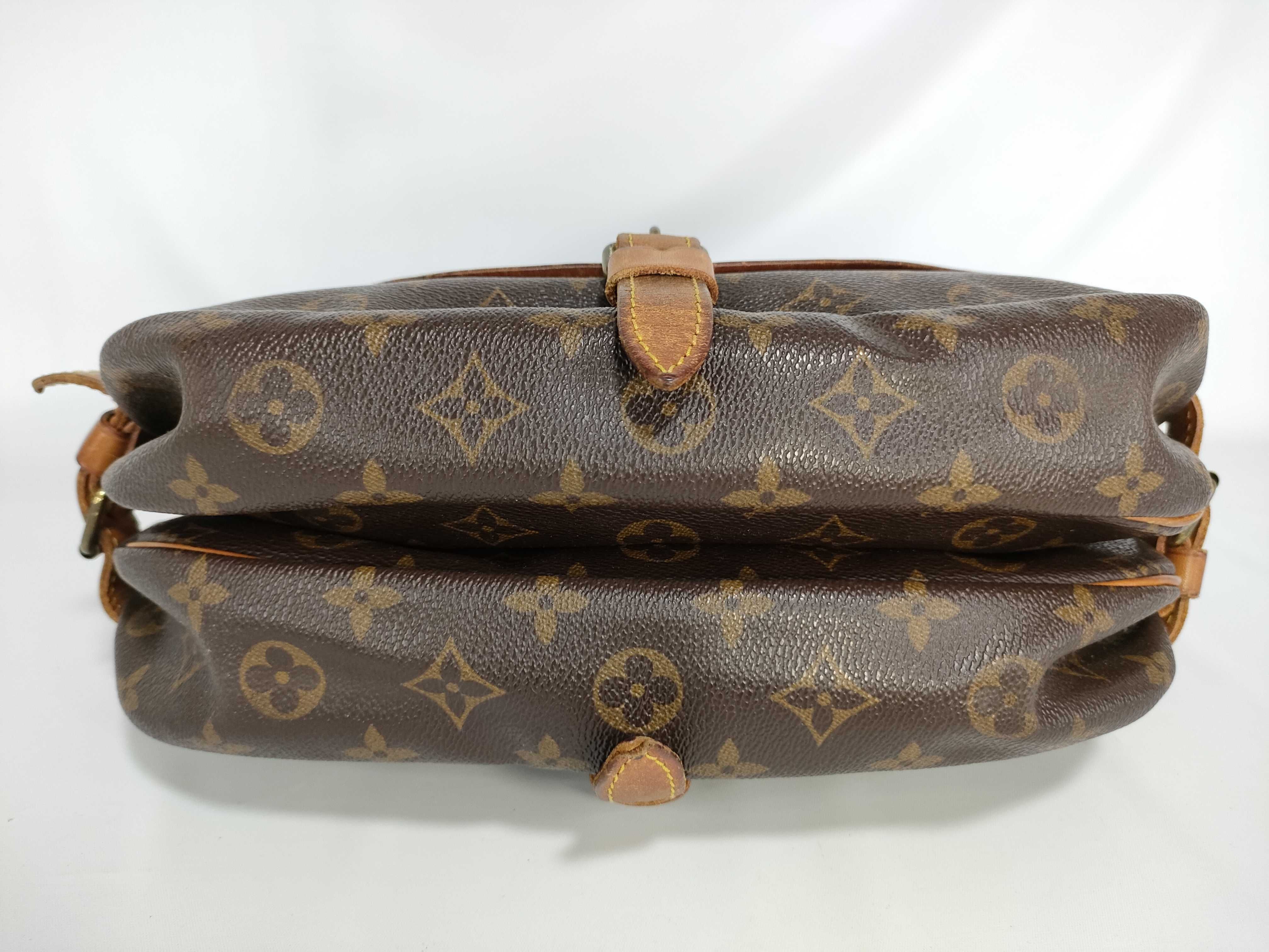 【水曜終了】(10229_0128)LOUIS VUITTON モノグラム ソミュール ショルダーバッグ