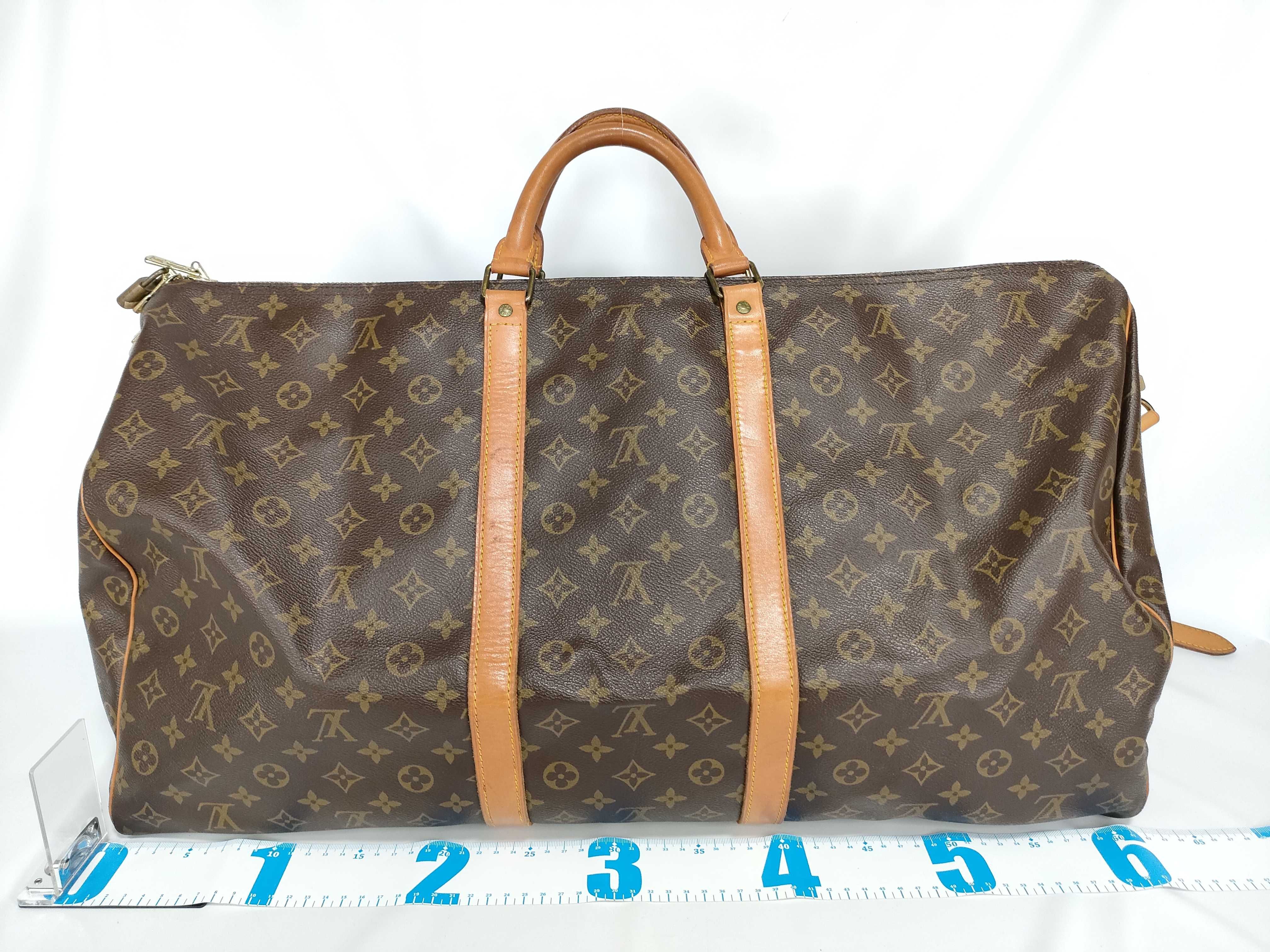 【水曜終了】(10229_0375)LOUIS VUITTON モノグラム M41412 キーポル・バンドリエール60 ボストンバッグ
