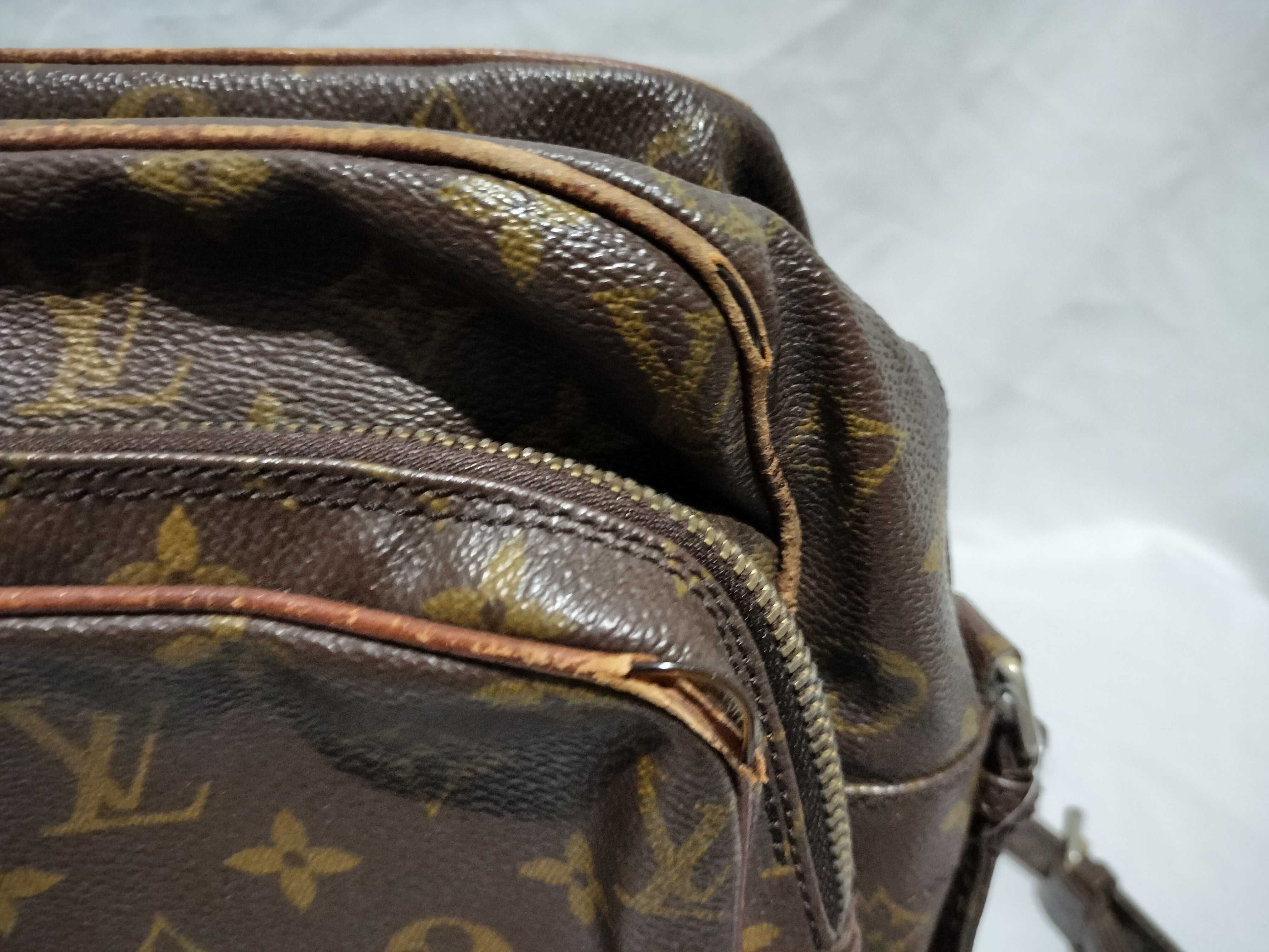 【水曜終了】(10229_0377)LOUIS VUITTON モノグラム 旧ナイル ショルダーバッグ