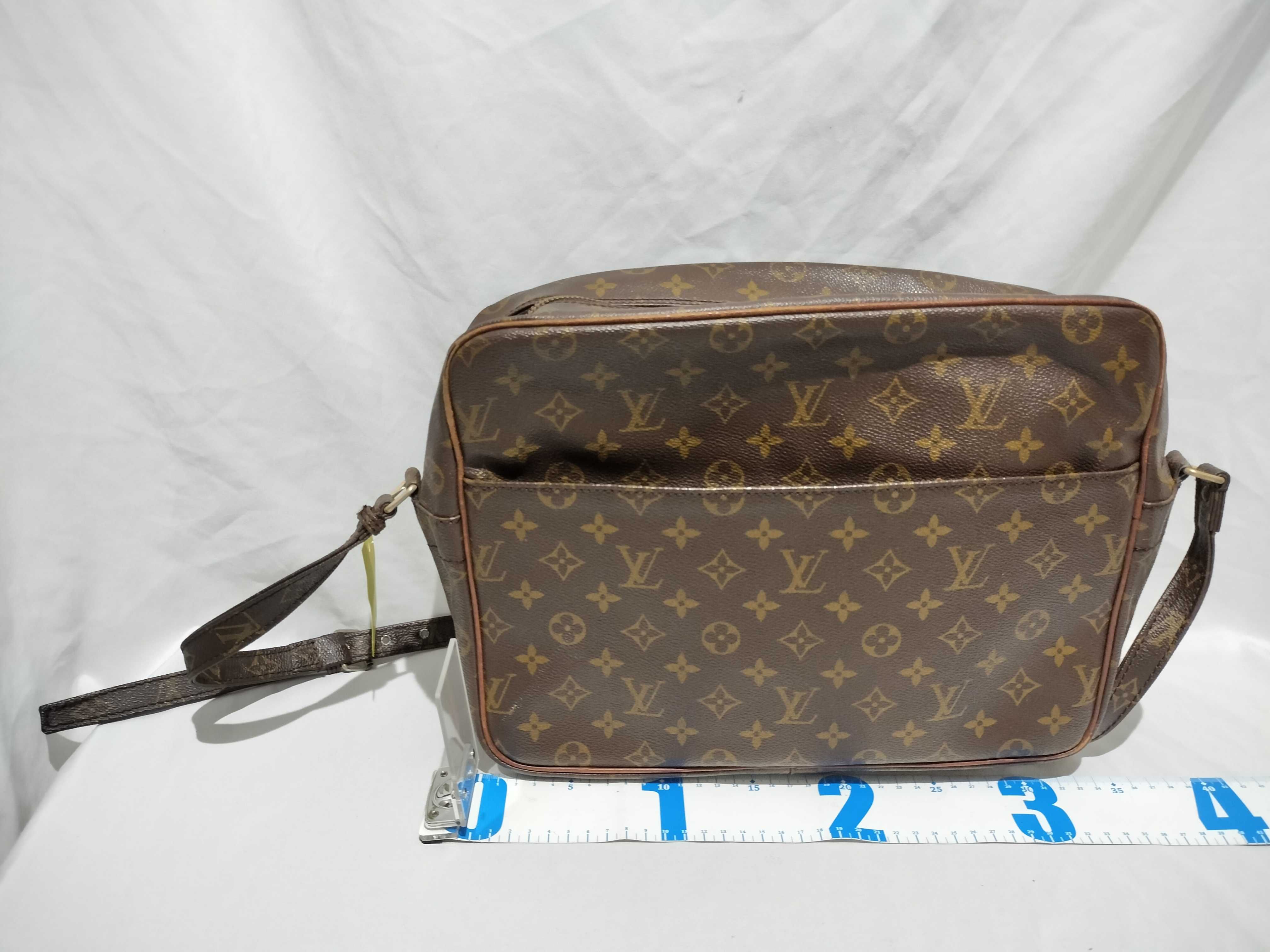【水曜終了】(10229_0377)LOUIS VUITTON モノグラム 旧ナイル ショルダーバッグ
