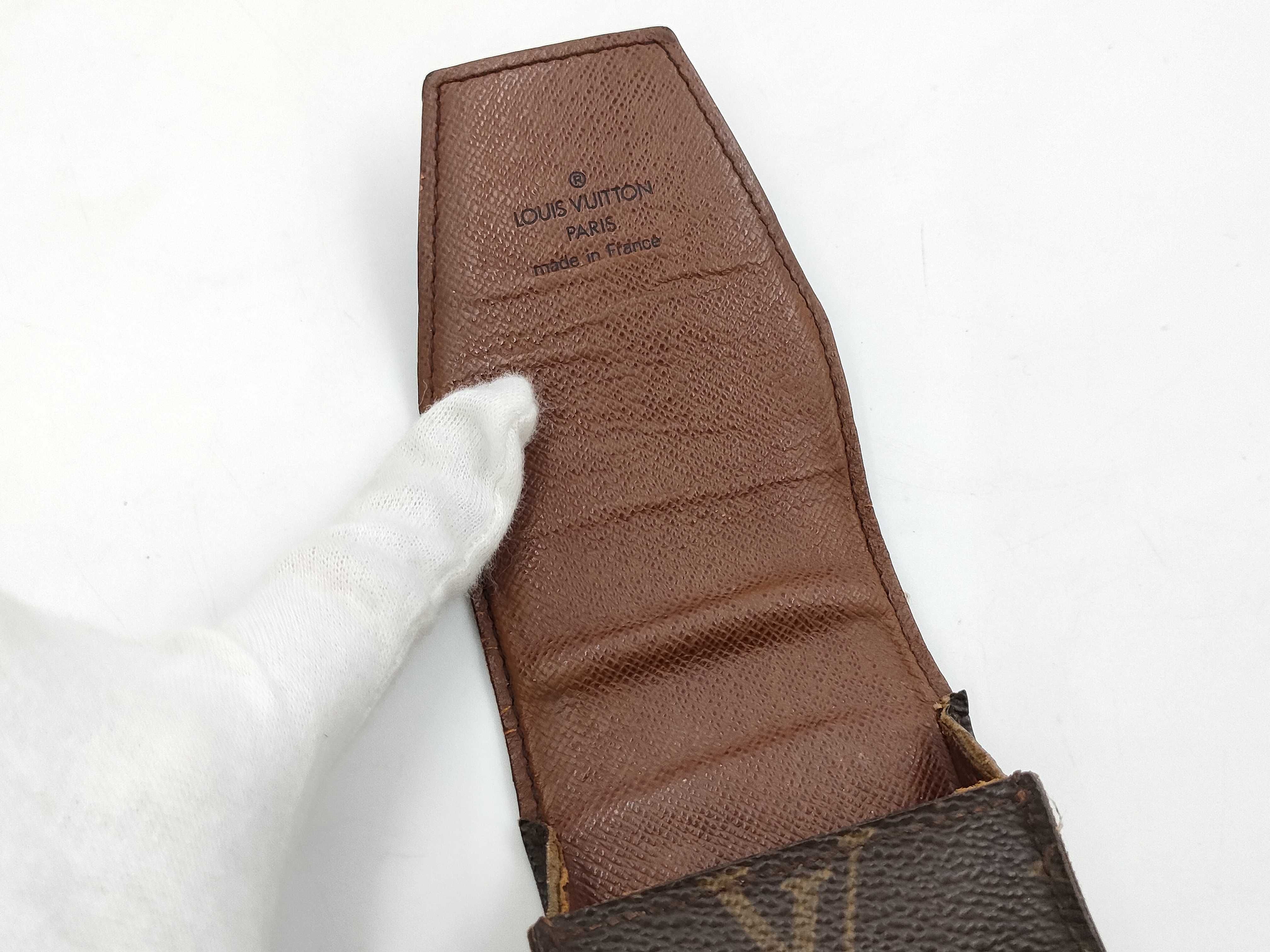 【水曜終了】(10229_0417)LOUIS VUITTON モノグラム シガレットケース その他小物