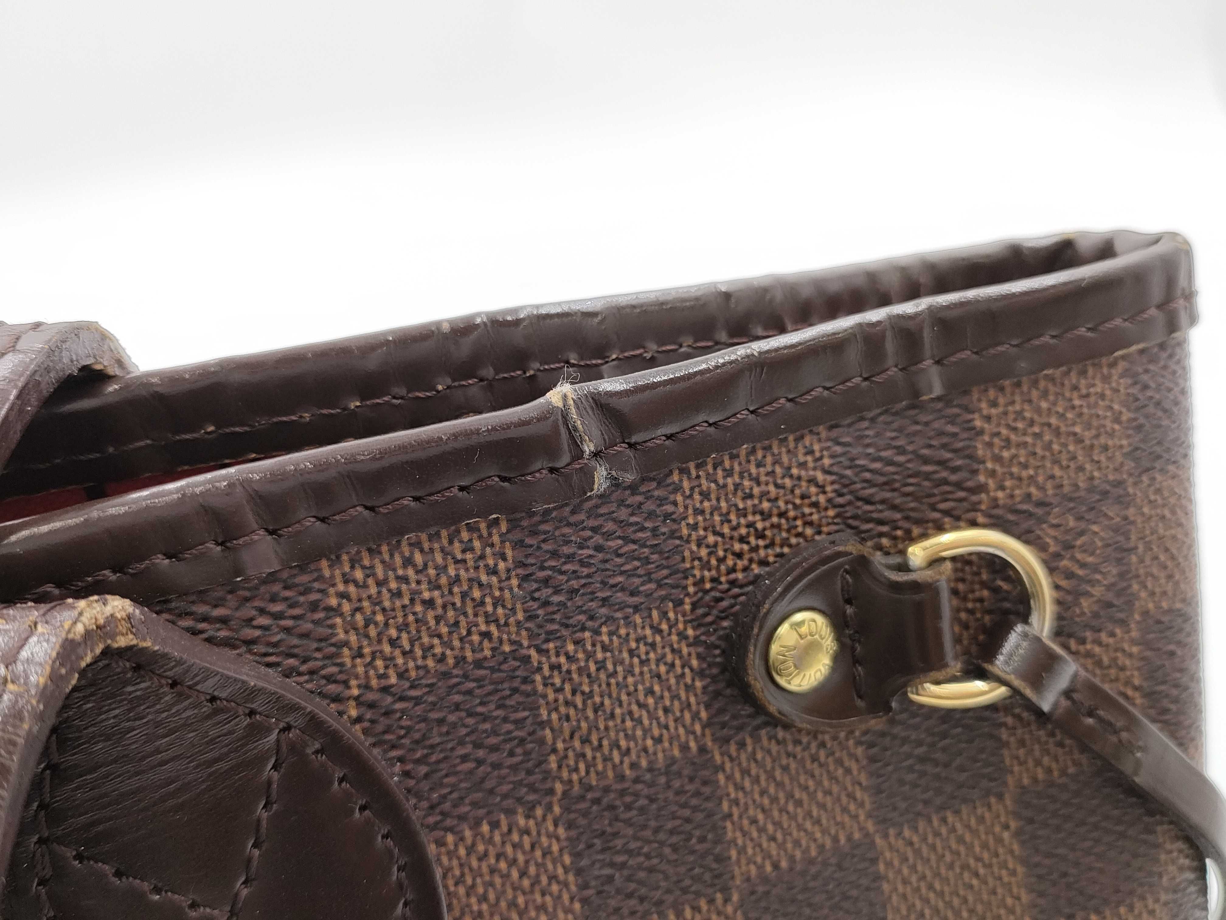 【水曜終了】(10218_0021)LOUIS VUITTON ダミエ ケース イニシャル入 コインケース