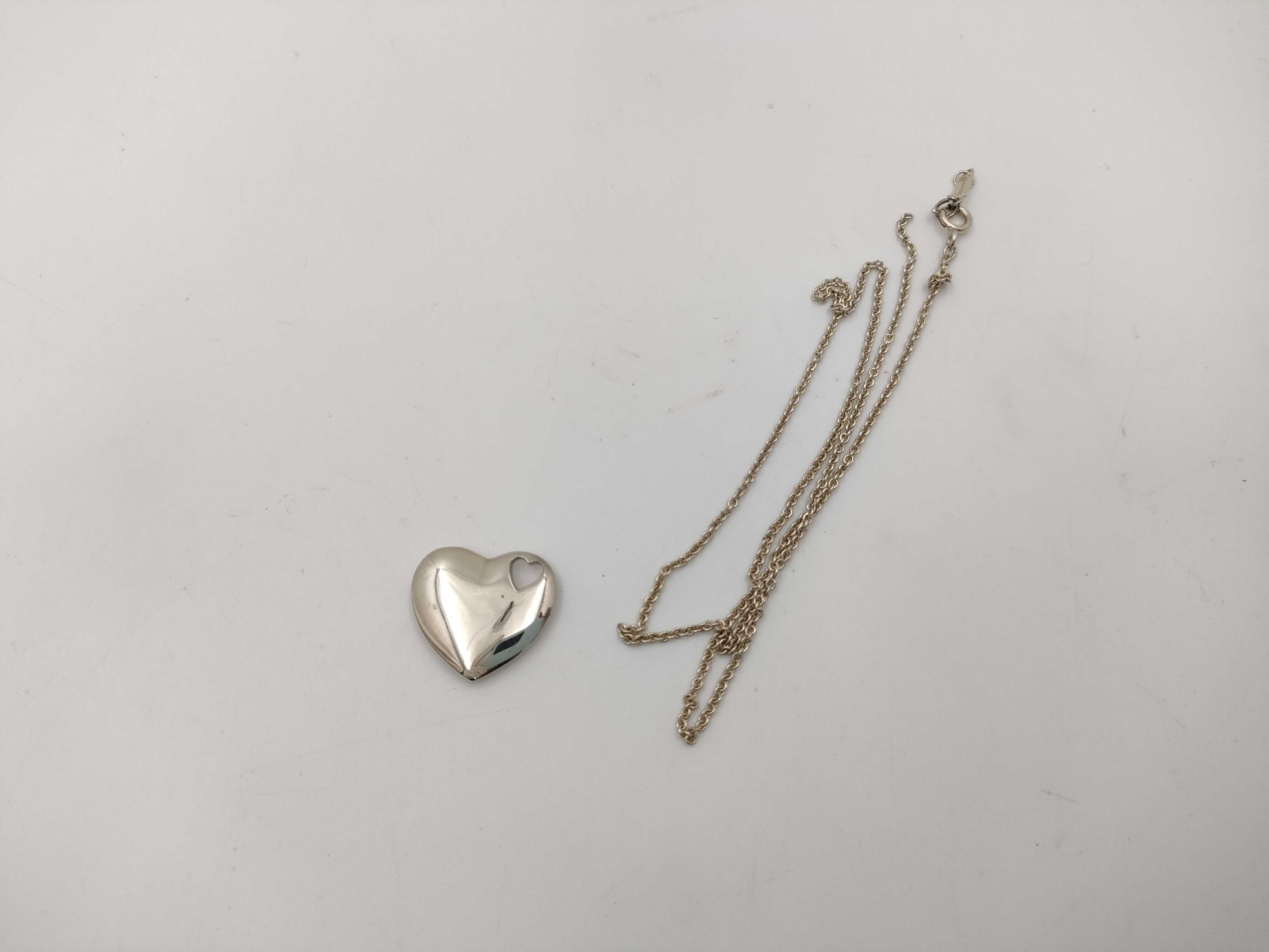 【水曜終了】(10221_0492)Tiffany&Co. フルハート 7.9g ネックレス